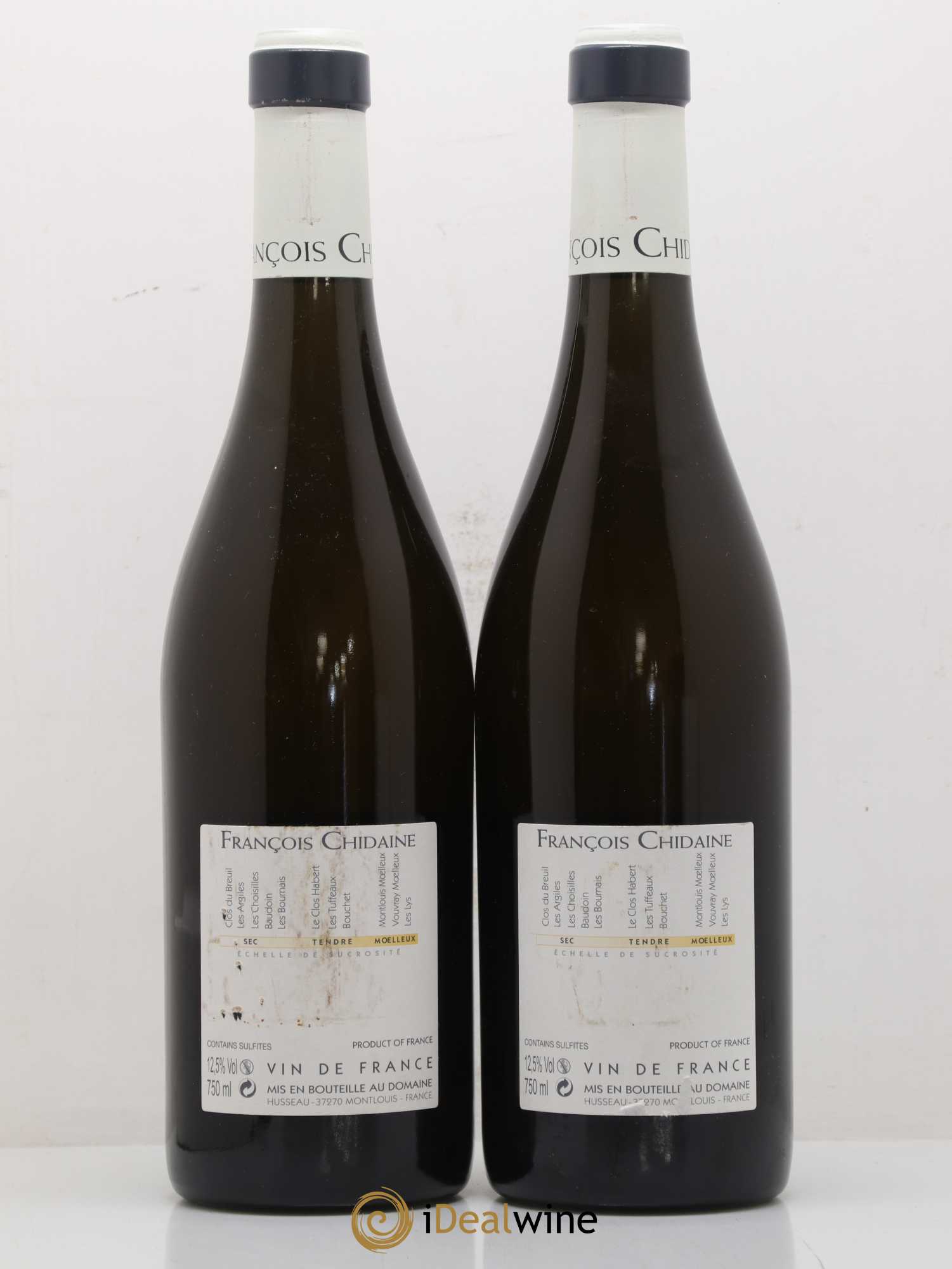 Vin de France Les Argiles François Chidaine 2014 - Lot de 2 bouteilles - 1