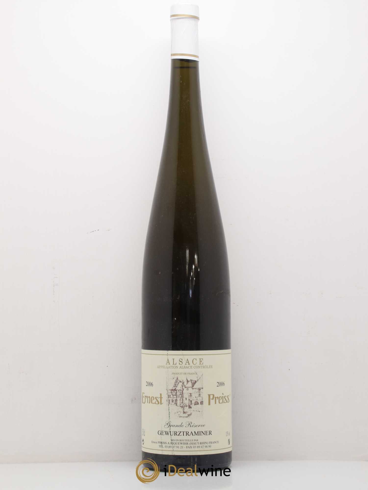 Gewurztraminer Grande Réserve Ernest Preiss 2006 - Posten von 1 Magnum - 0