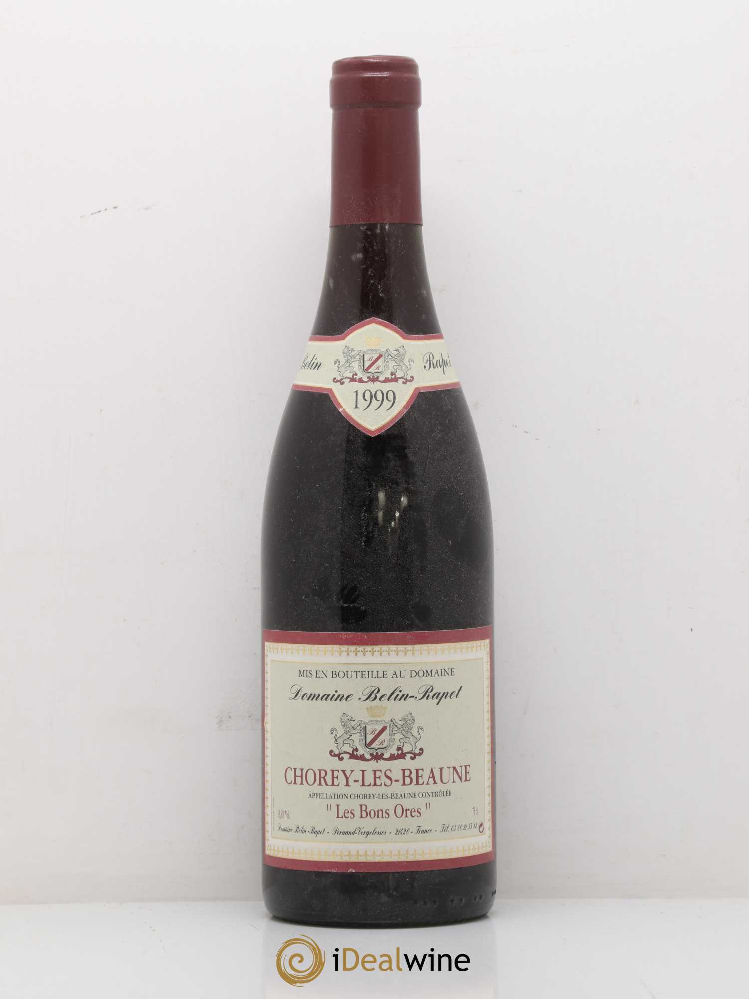 Chorey-lès-Beaune Les Bons Ores Domaine Belin Rapet 1999 - Posten von 1 Flasche - 0