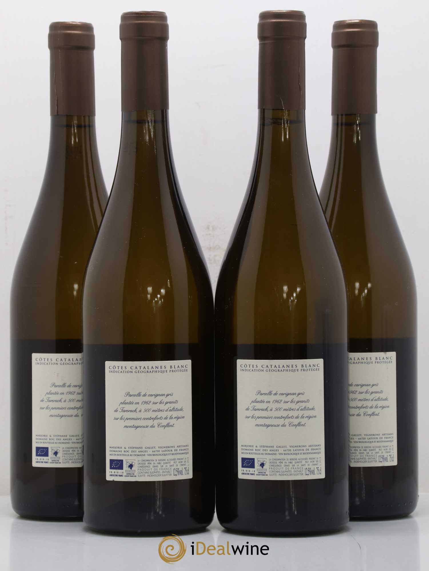 Côtes Catalanes Roc des Anges Imalaya Marjorie et Stéphane Gallet 2019 - Lot de 4 bouteilles - 1