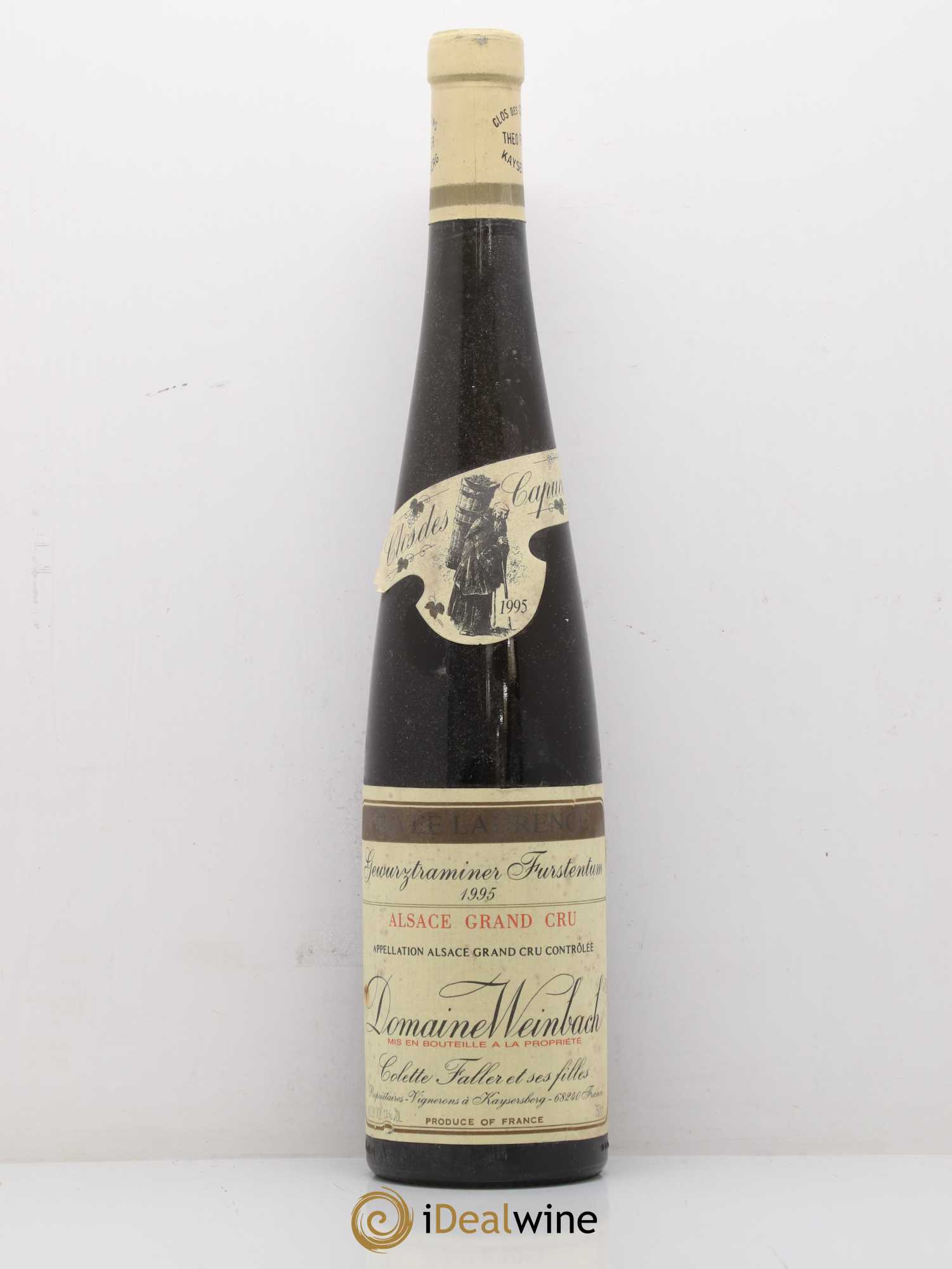 Gewurztraminer Grand Cru Furstentum Cuvée Laurence Domaine Weinbach 1995 - Posten von 1 Flasche - 0