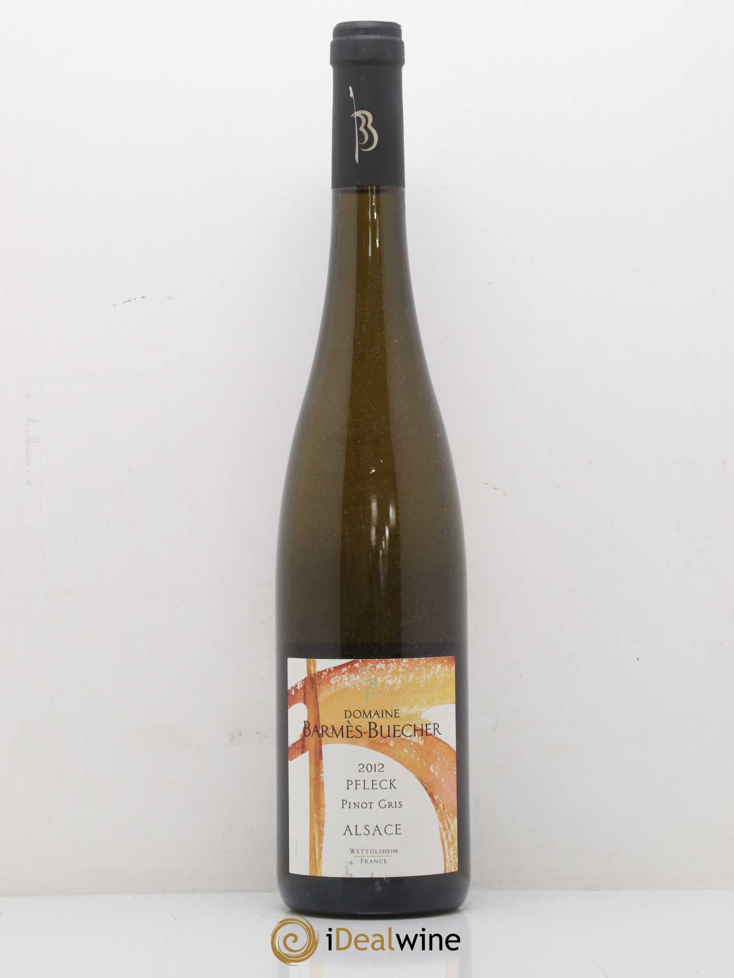 Pinot Gris Pfleck Domaine Barmès Buecher 2012 - Posten von 1 Flasche - 0