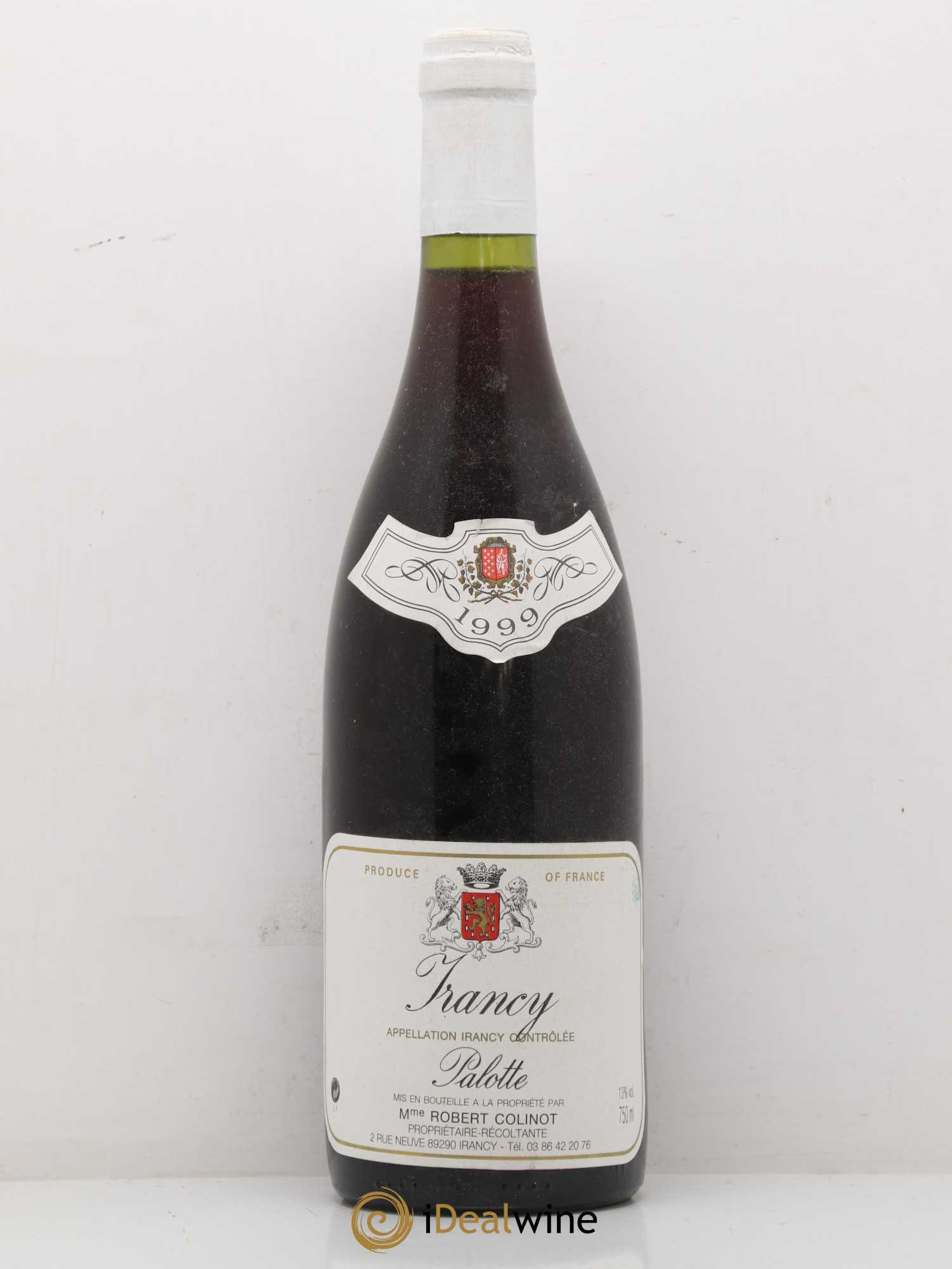 Irancy Palotte Colinot 1999 - Lot de 1 bouteille - 0