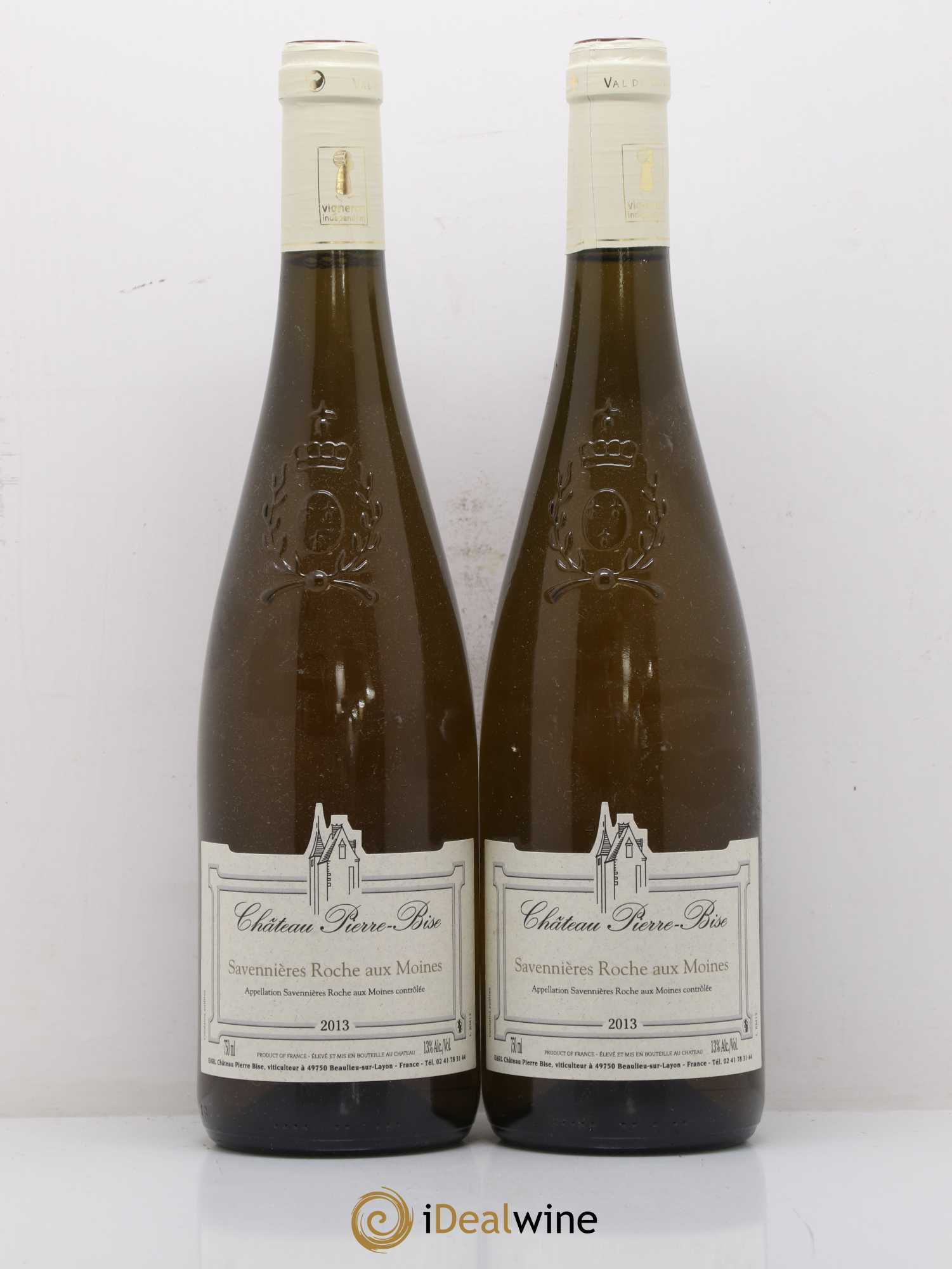 Savennières Roche aux Moines Château Pierre Bise 2013 - Lot de 2 bouteilles - 0