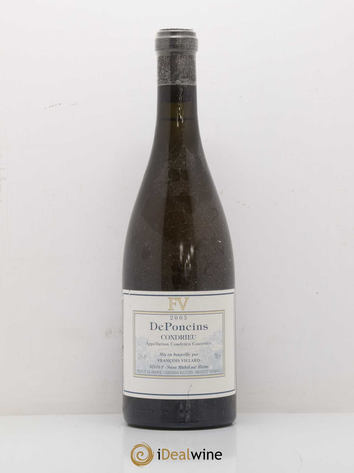 Condrieu Deponcins François Villard 2005 - Lot de 1 bouteille - 0