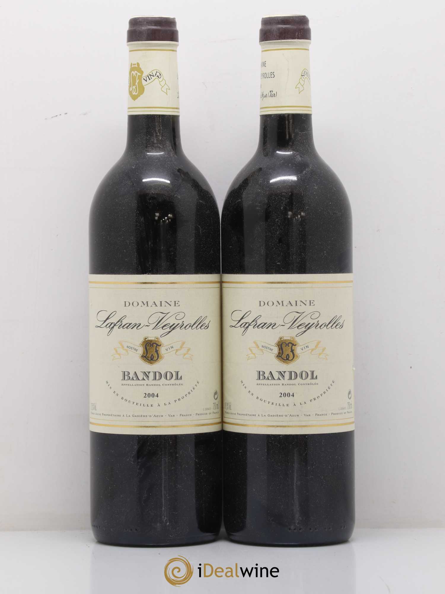Bandol Domaine Lafran Veyrolle 2004 - Posten von 2 Flaschen - 0