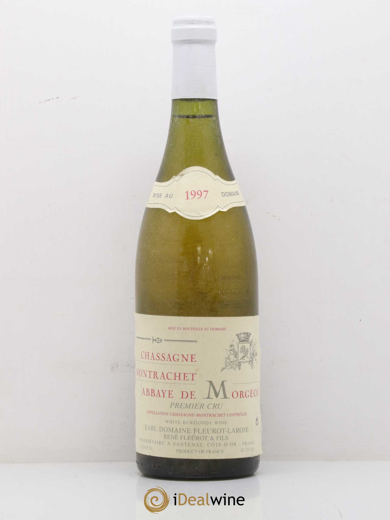 Chassagne-Montrachet 1er Cru Abbaye de Morgeot Domaine Fleurot Larose 1997 - Posten von 1 Flasche - 0