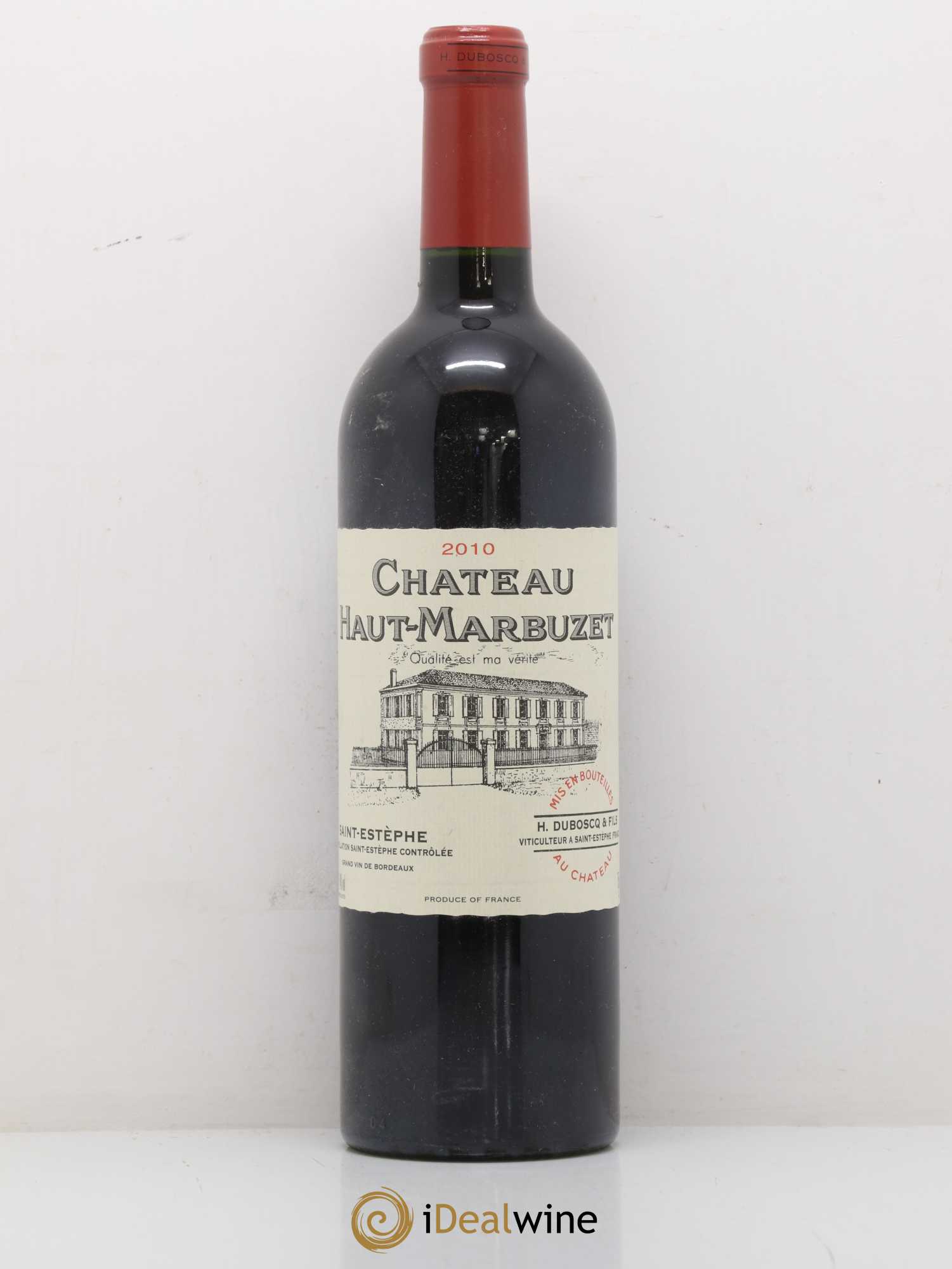 Château Haut Marbuzet 2010 - Lot de 1 bouteille - 0