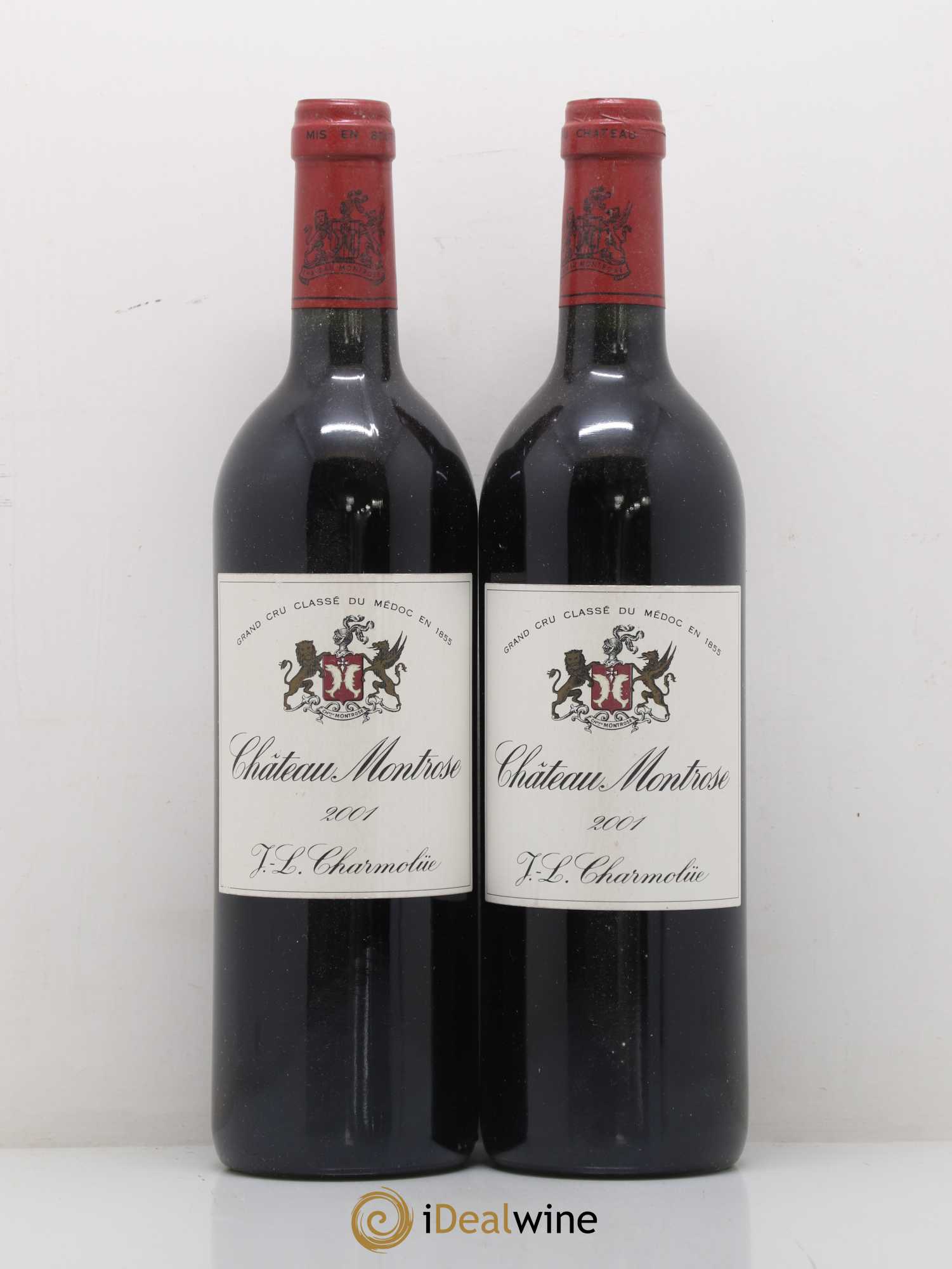 Château Montrose 2ème Grand Cru Classé 2001 - Lot de 2 bouteilles - 0