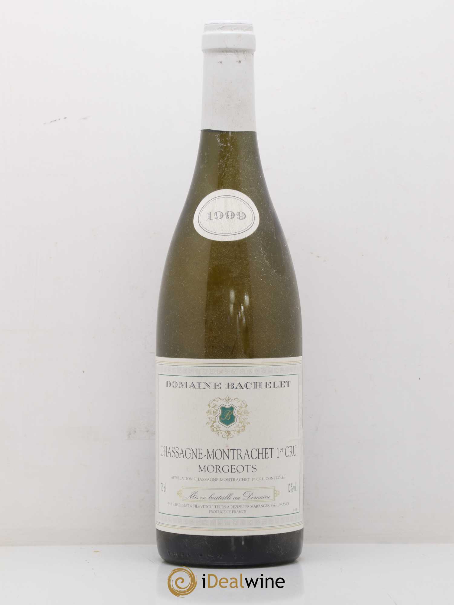 Chassagne-Montrachet 1er Cru Morgeot Bernard Bachelet 1999 - Posten von 1 Flasche - 0