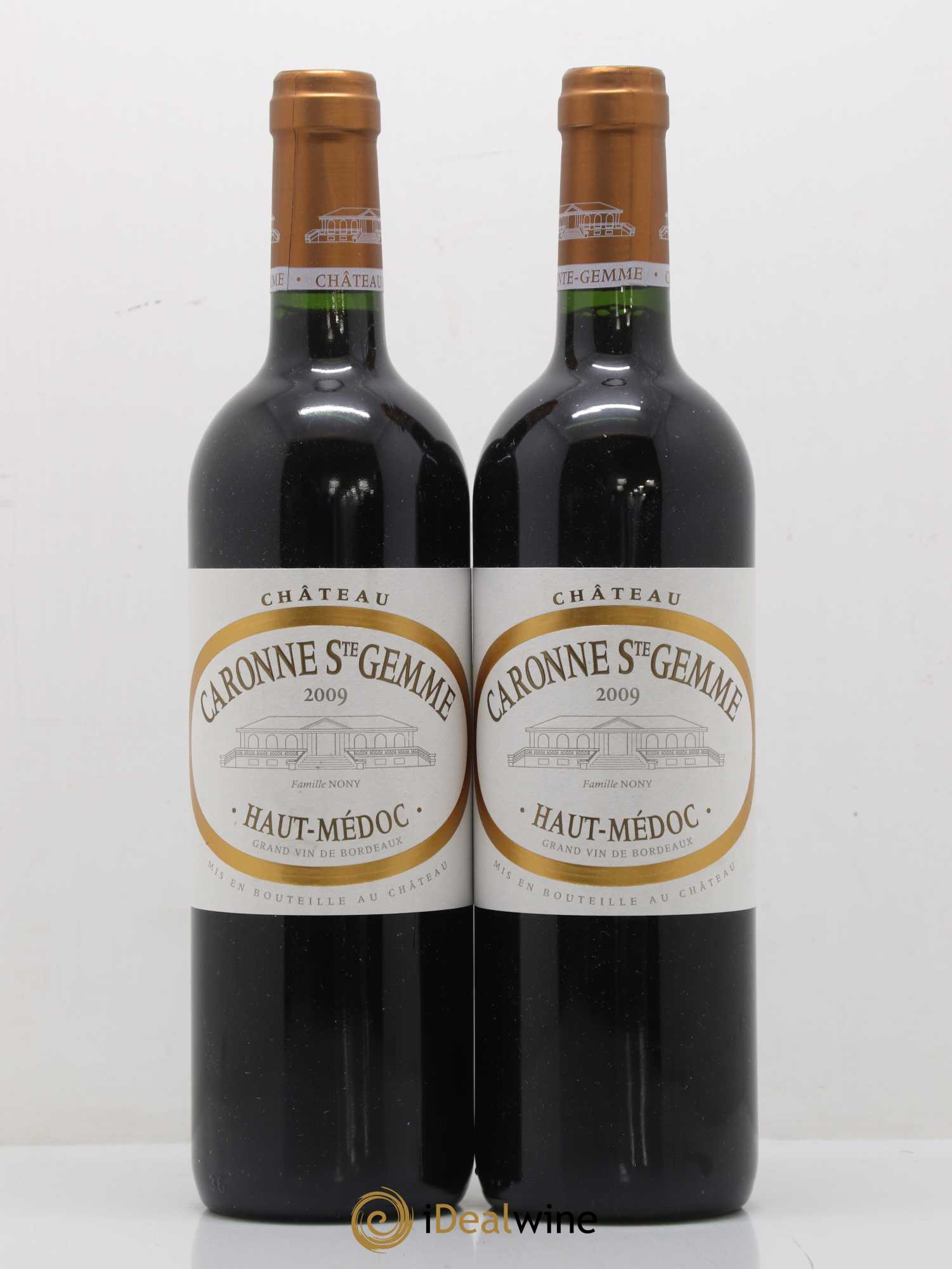 Château Caronne Sainte-Gemme Cru Bourgeois 2009 - Lot de 2 bouteilles - 0