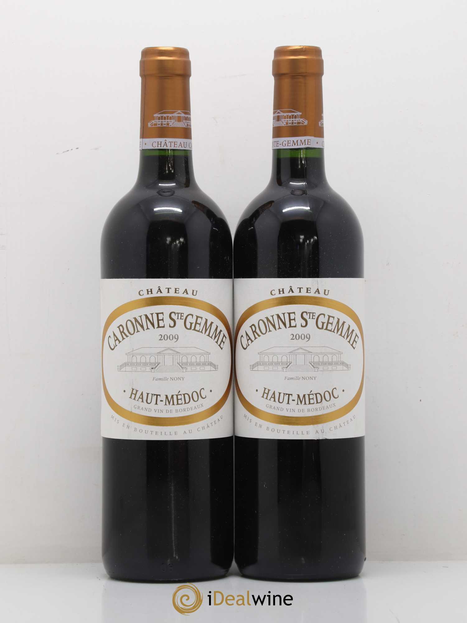 Château Caronne Sainte-Gemme Cru Bourgeois 2009 - Lot de 2 bouteilles - 0