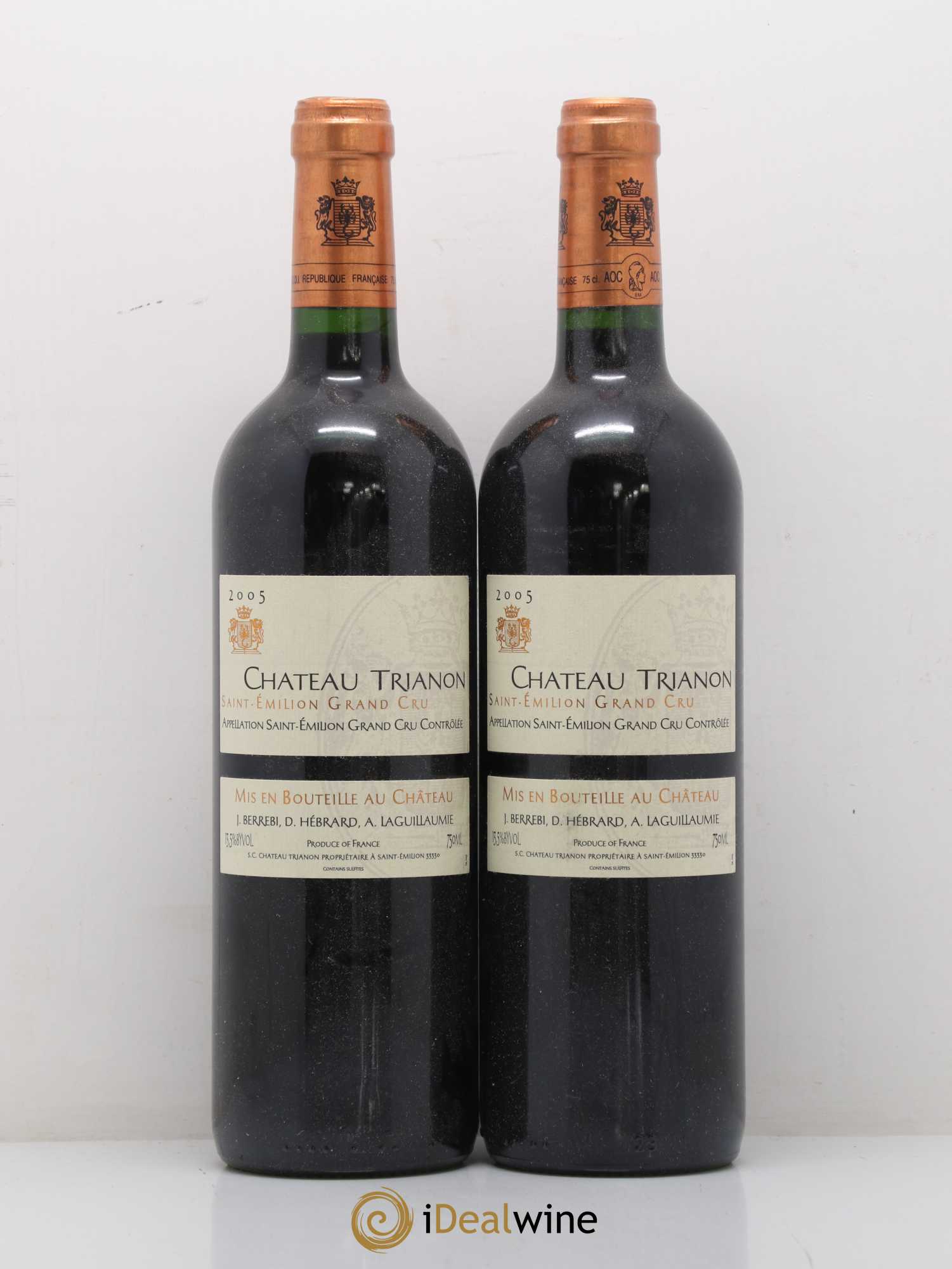 Château Trianon 2005 - Lot de 2 bouteilles - 0