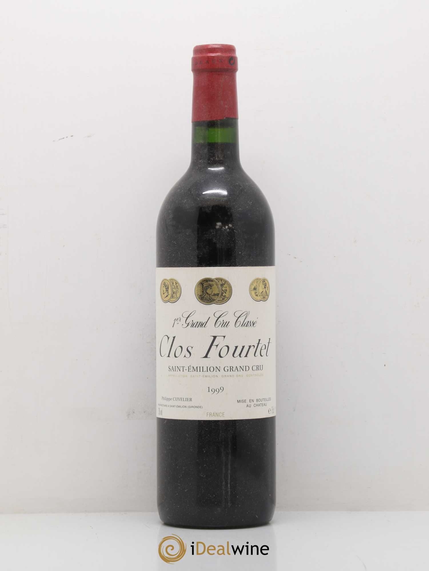 Clos Fourtet 1er Grand Cru Classé B 1999 - Lot de 1 bouteille - 0