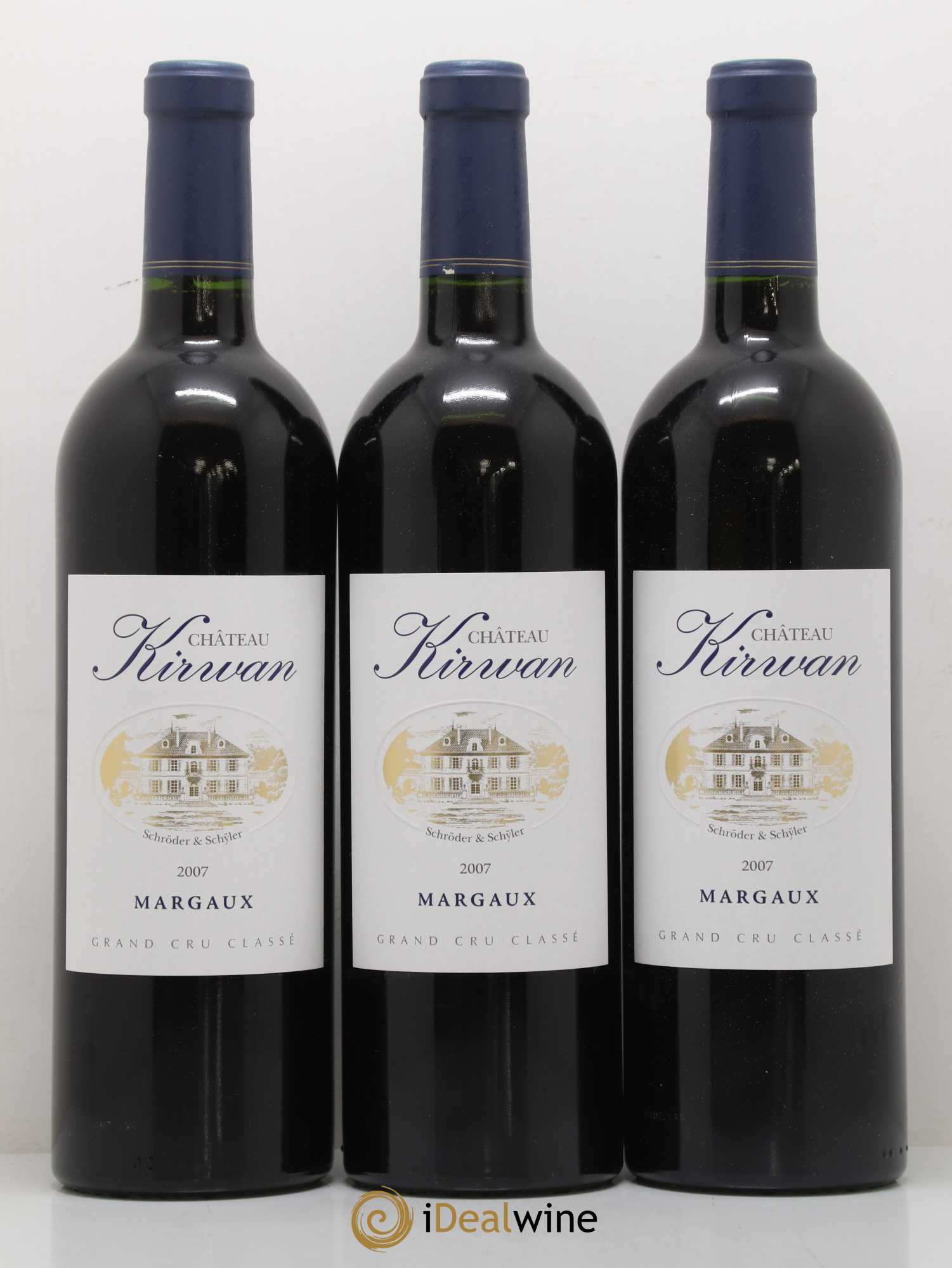 Château Kirwan 3ème Grand Cru Classé 2007 - Lot de 12 bouteilles - 1