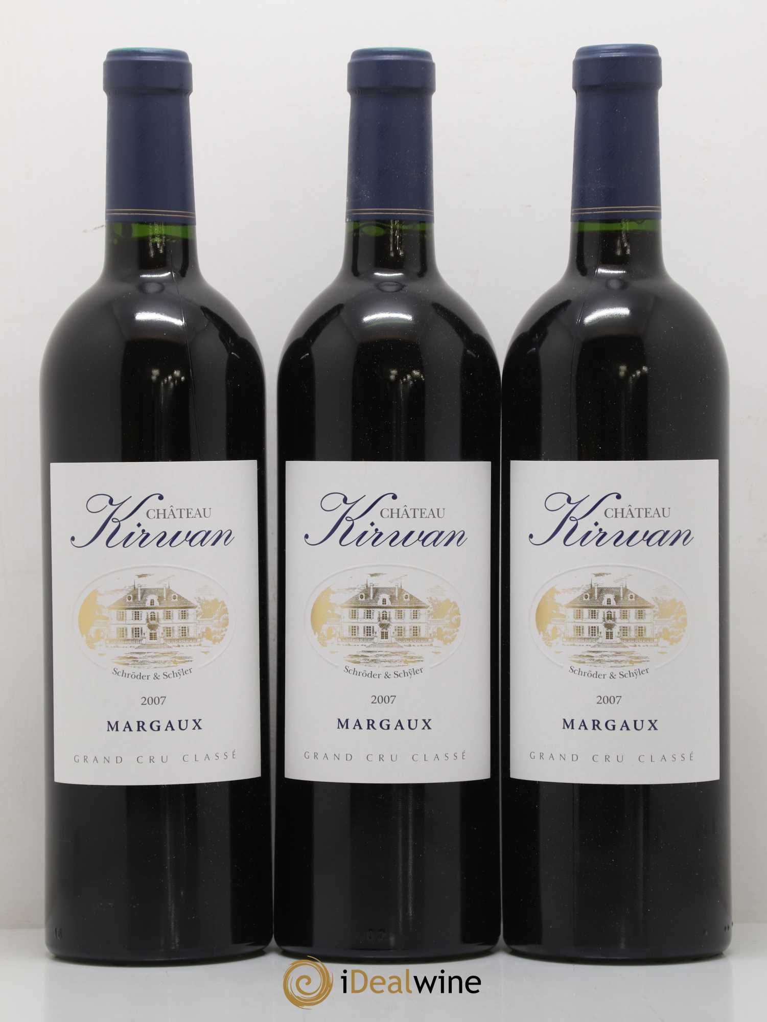 Château Kirwan 3ème Grand Cru Classé 2007 - Lot de 12 bouteilles - 2