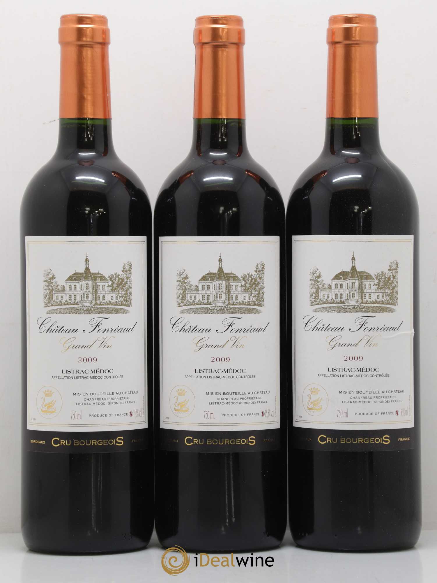 Château Fonréaud Cru Bourgeois 2009 - Lot de 6 bouteilles - 1
