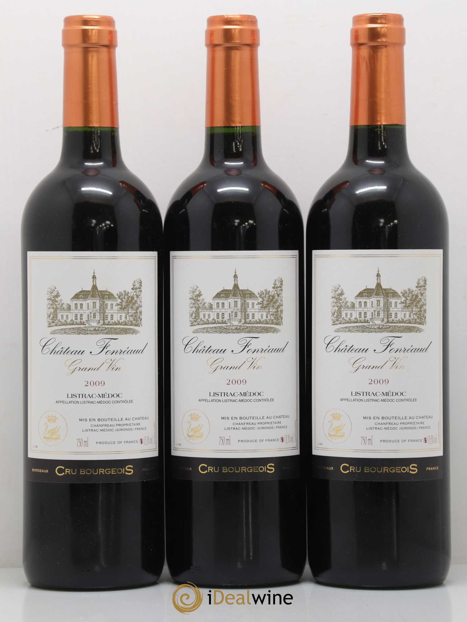 Château Fonréaud Cru Bourgeois 2009 - Lot de 6 bouteilles - 2