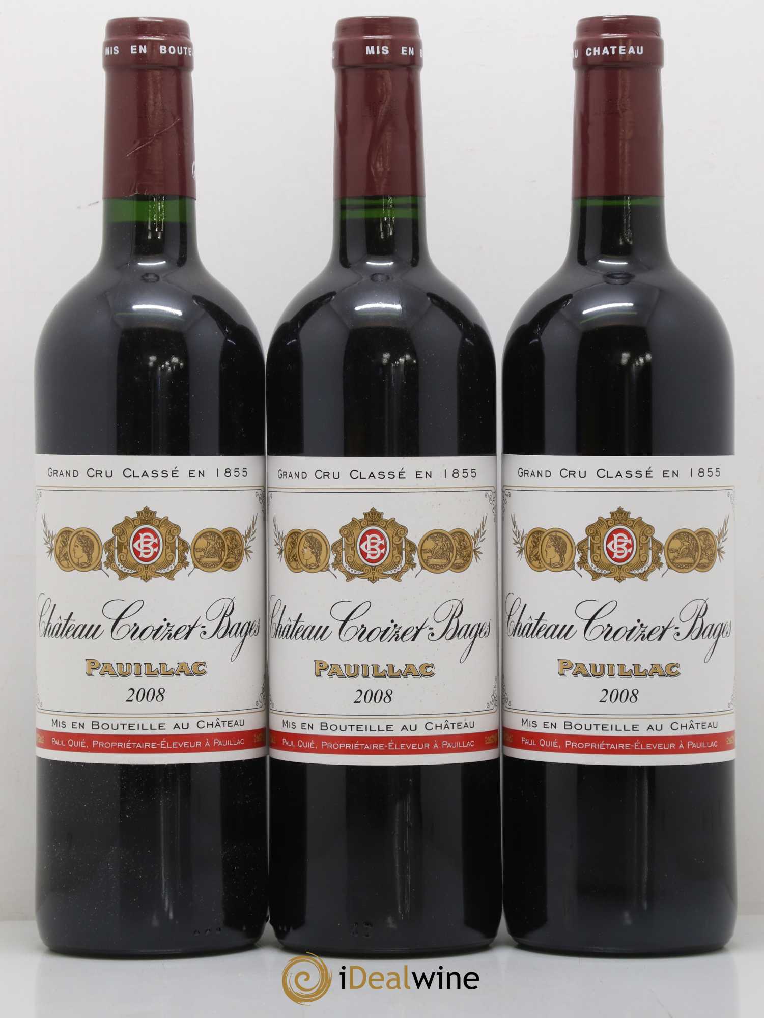 Château Croizet Bages 5ème Grand Cru Classé 2008 - Lotto di 6 bottiglie - 2