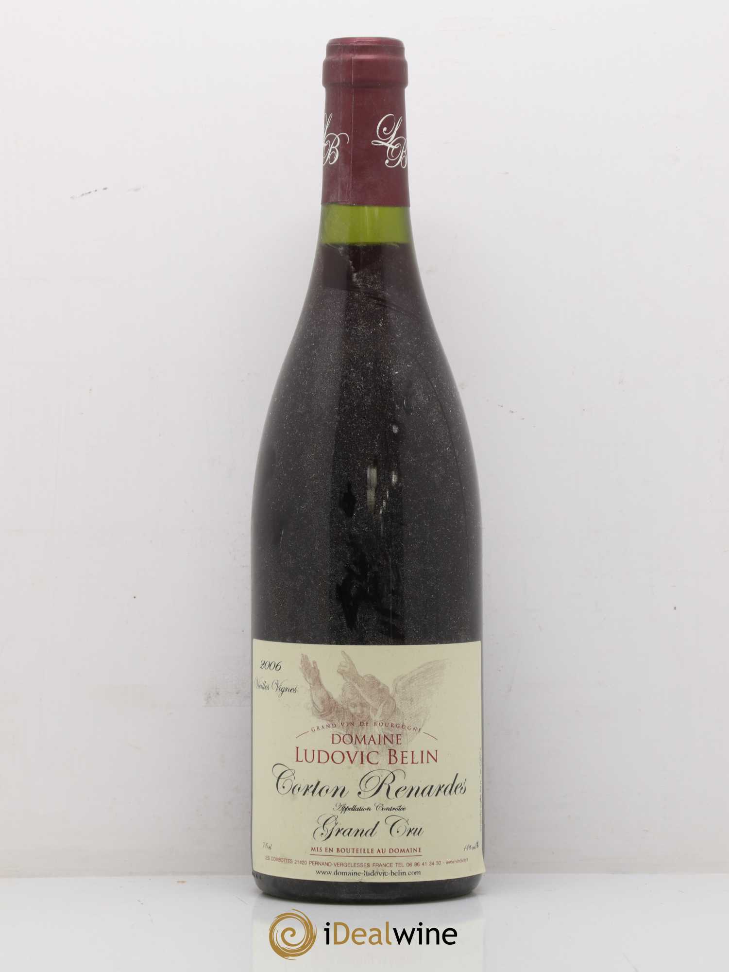 Corton Grand Cru Renardes Vieilles vignes Ludovic Belin 2006 - Posten von 1 Flasche - 0