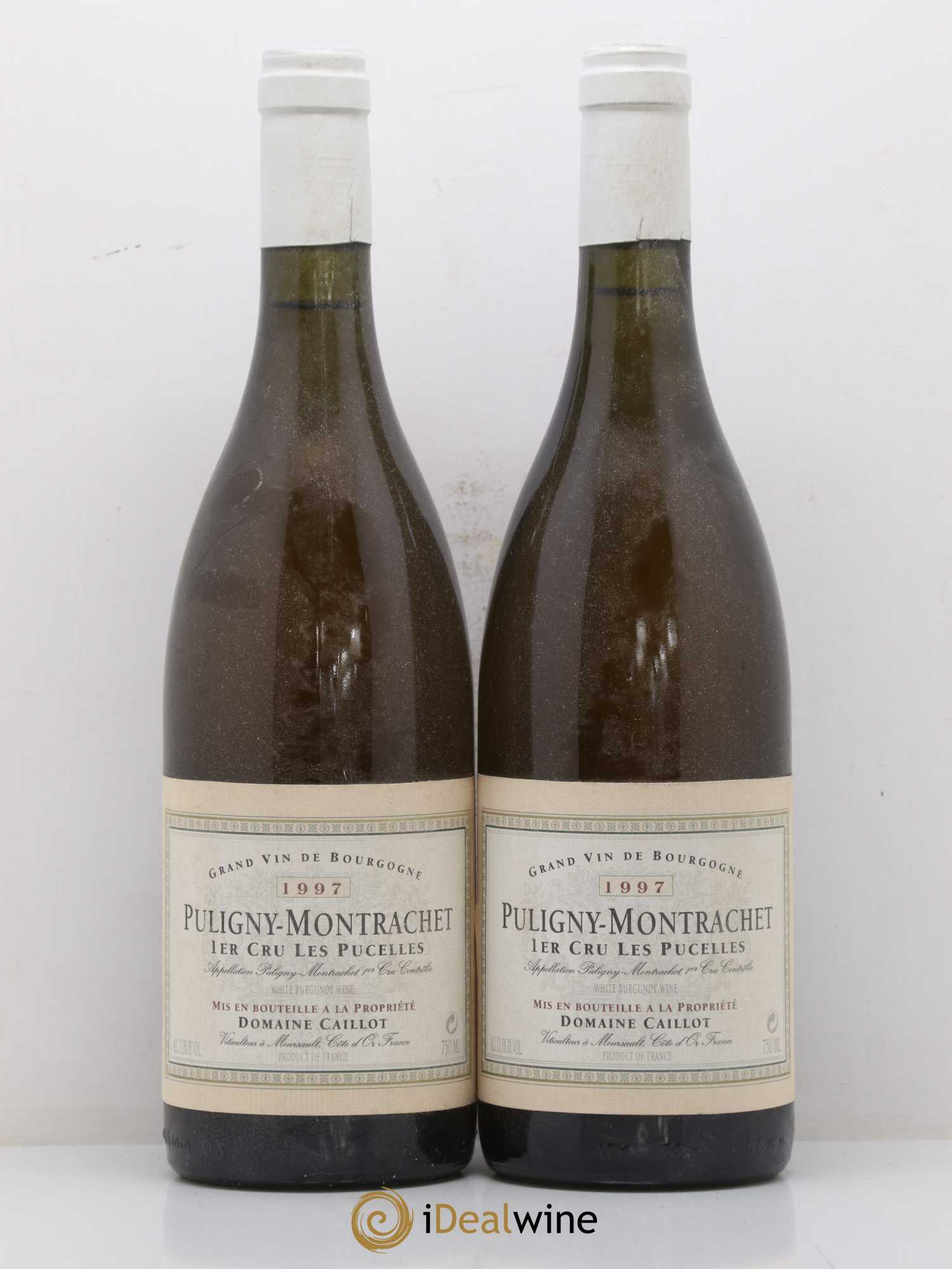 Puligny-Montrachet 1er Cru Les Pucelles Domaine Caillot 1997 - Lotto di 2 bottiglie - 0
