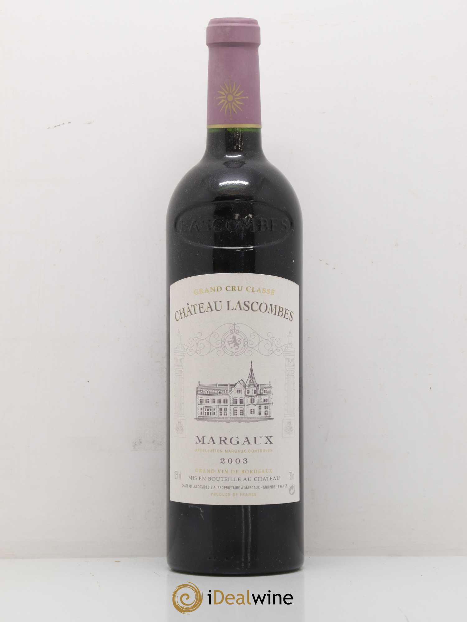 Château Lascombes 2ème Grand Cru Classé 2003 - Lot de 1 bouteille - 0