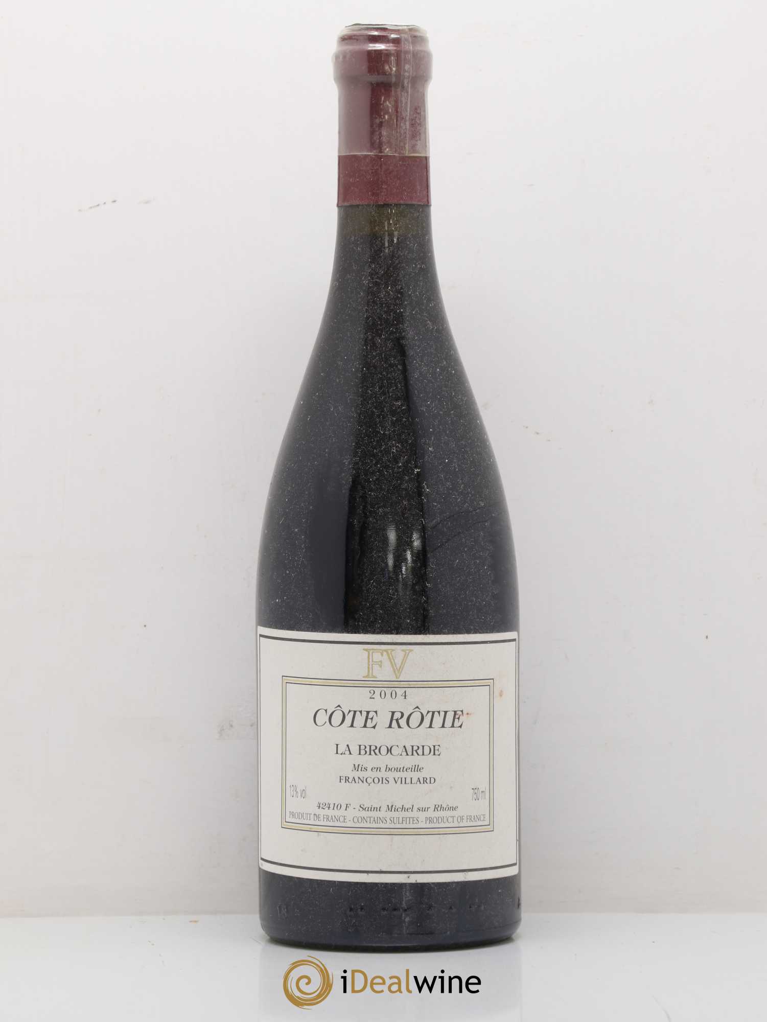 Côte-Rôtie La Brocarde François Villard 2004 - Lot de 1 bouteille - 0