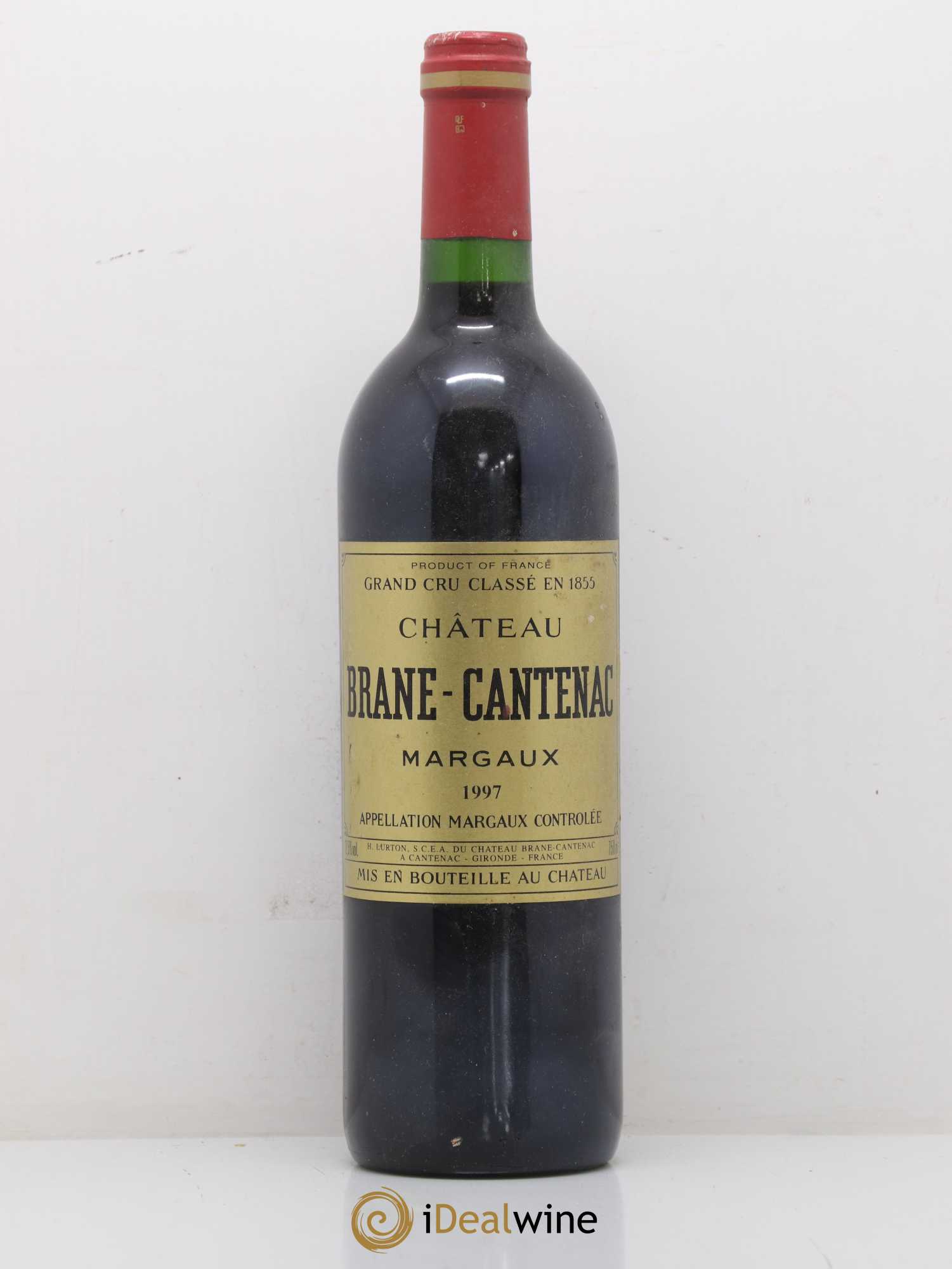 Château Brane Cantenac 2ème Grand Cru Classé 1997 - Lot de 1 bouteille - 0