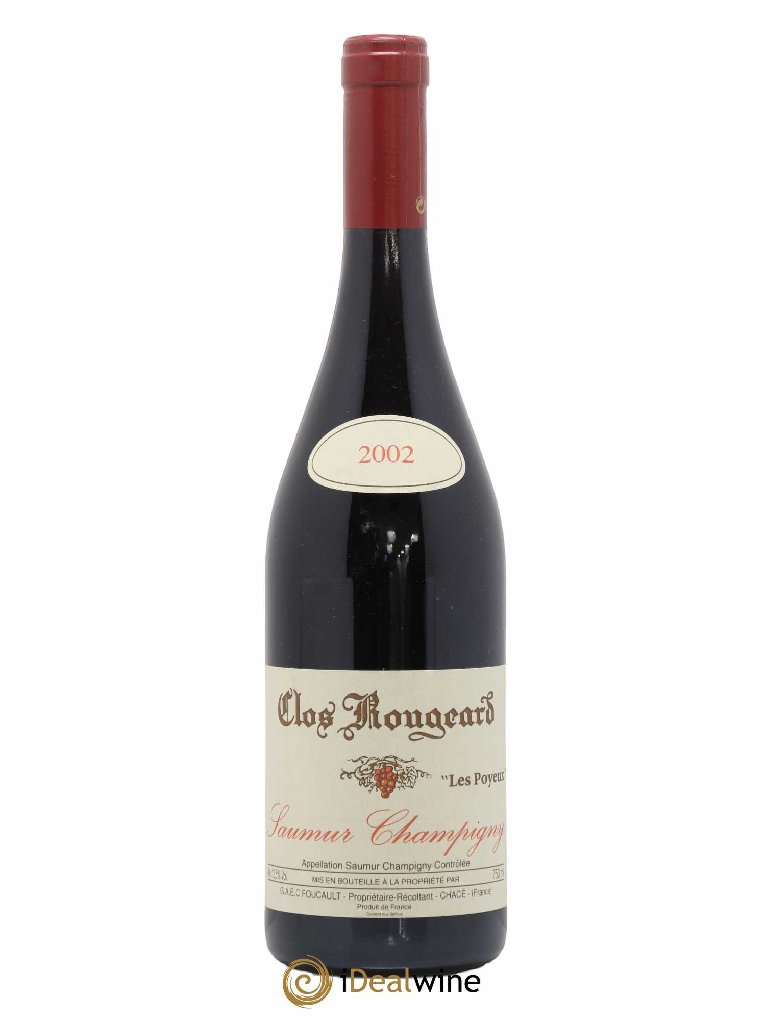 Saumur-Champigny Les Poyeux Clos Rougeard 2002 - Lot de 1 bouteille - 0