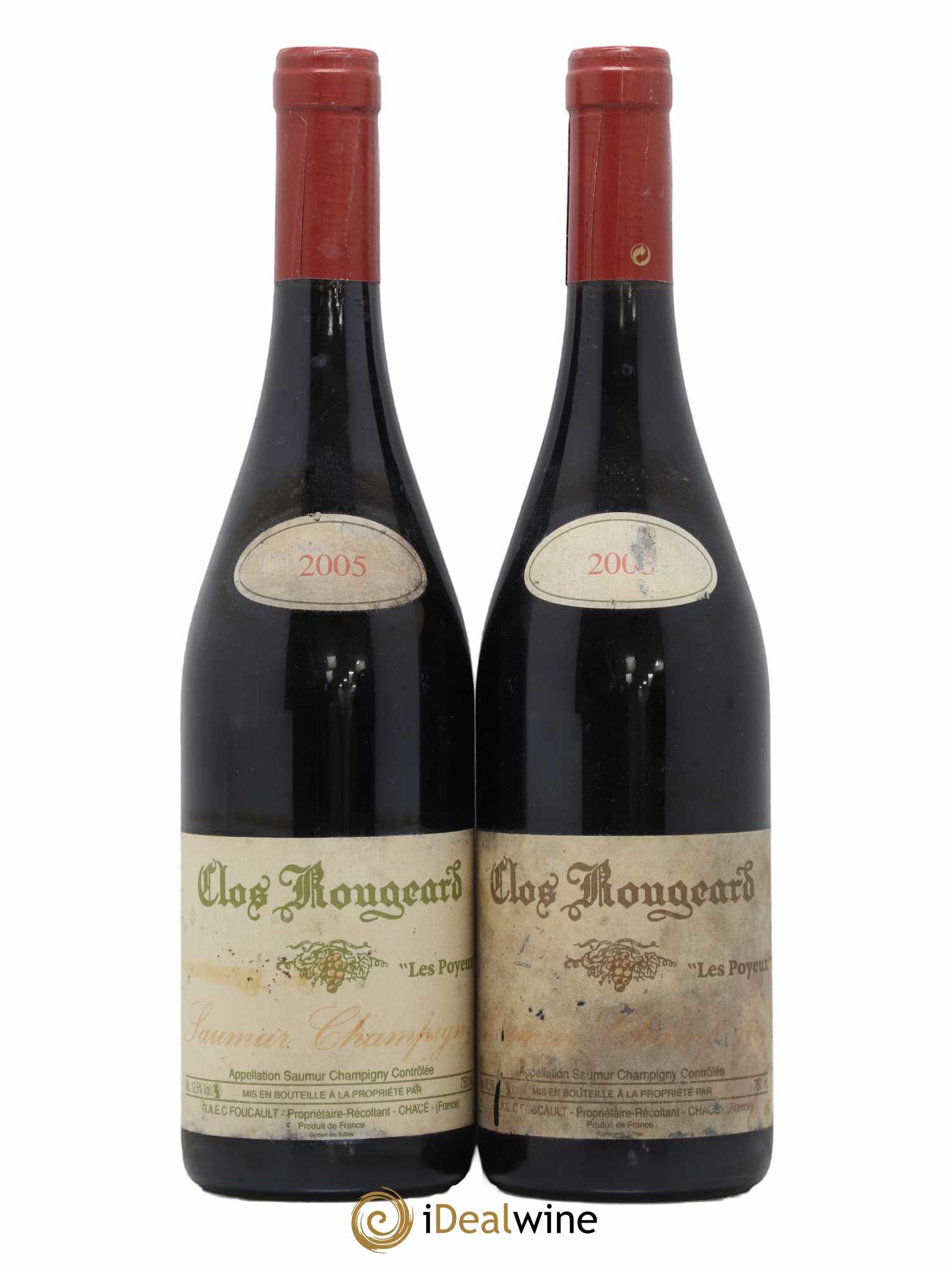 Saumur-Champigny Les Poyeux Clos Rougeard 2005 - Lot de 2 bouteilles - 0