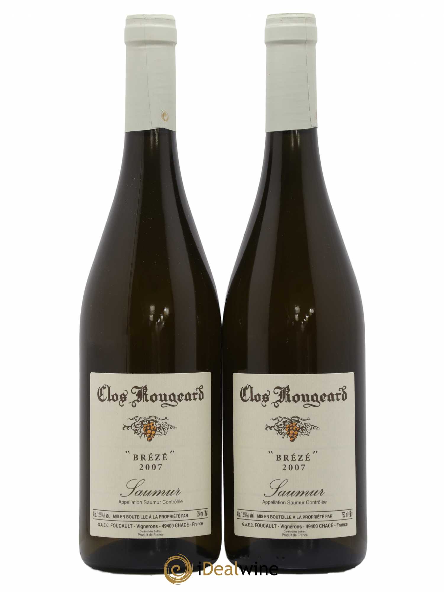 Saumur Brézé Clos Rougeard 2007 - Posten von 2 Flaschen - 0