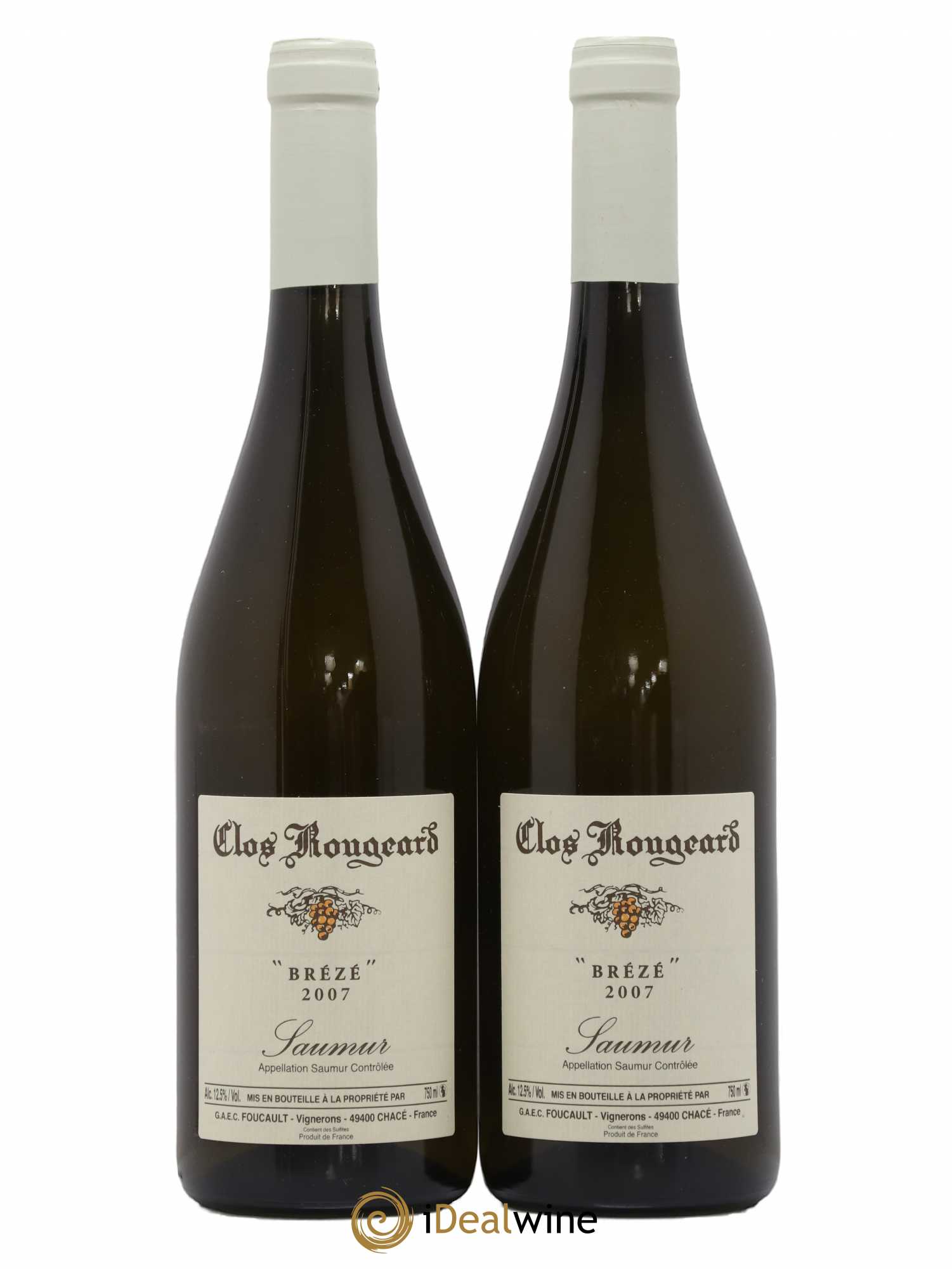 Saumur Brézé Clos Rougeard 2007 - Posten von 2 Flaschen - 0