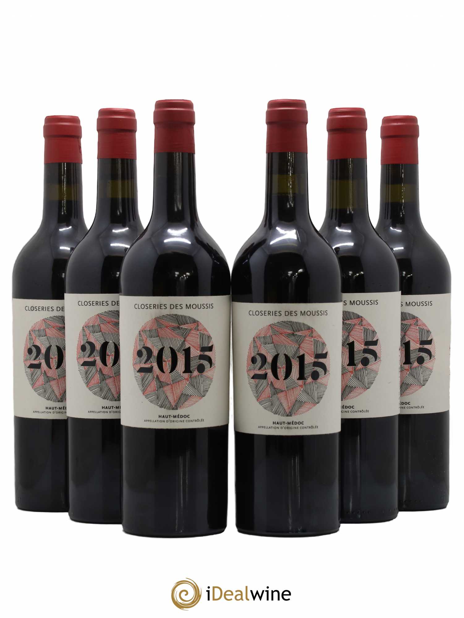 Les Closeries des Moussis - Haut Médoc 2015 - Lot de 6 bouteilles - 0