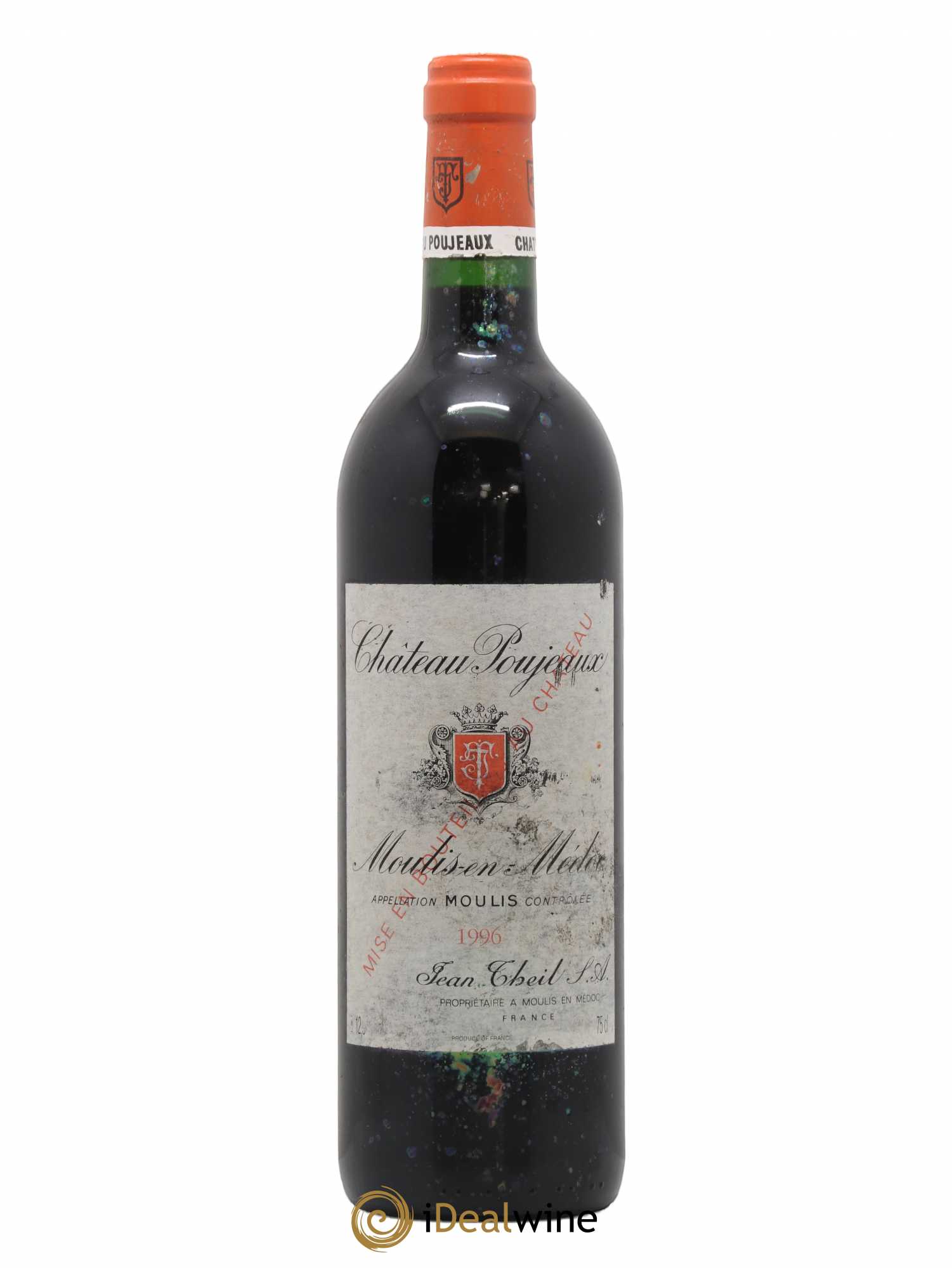 Château Poujeaux 1996 - Lot de 1 bouteille - 0
