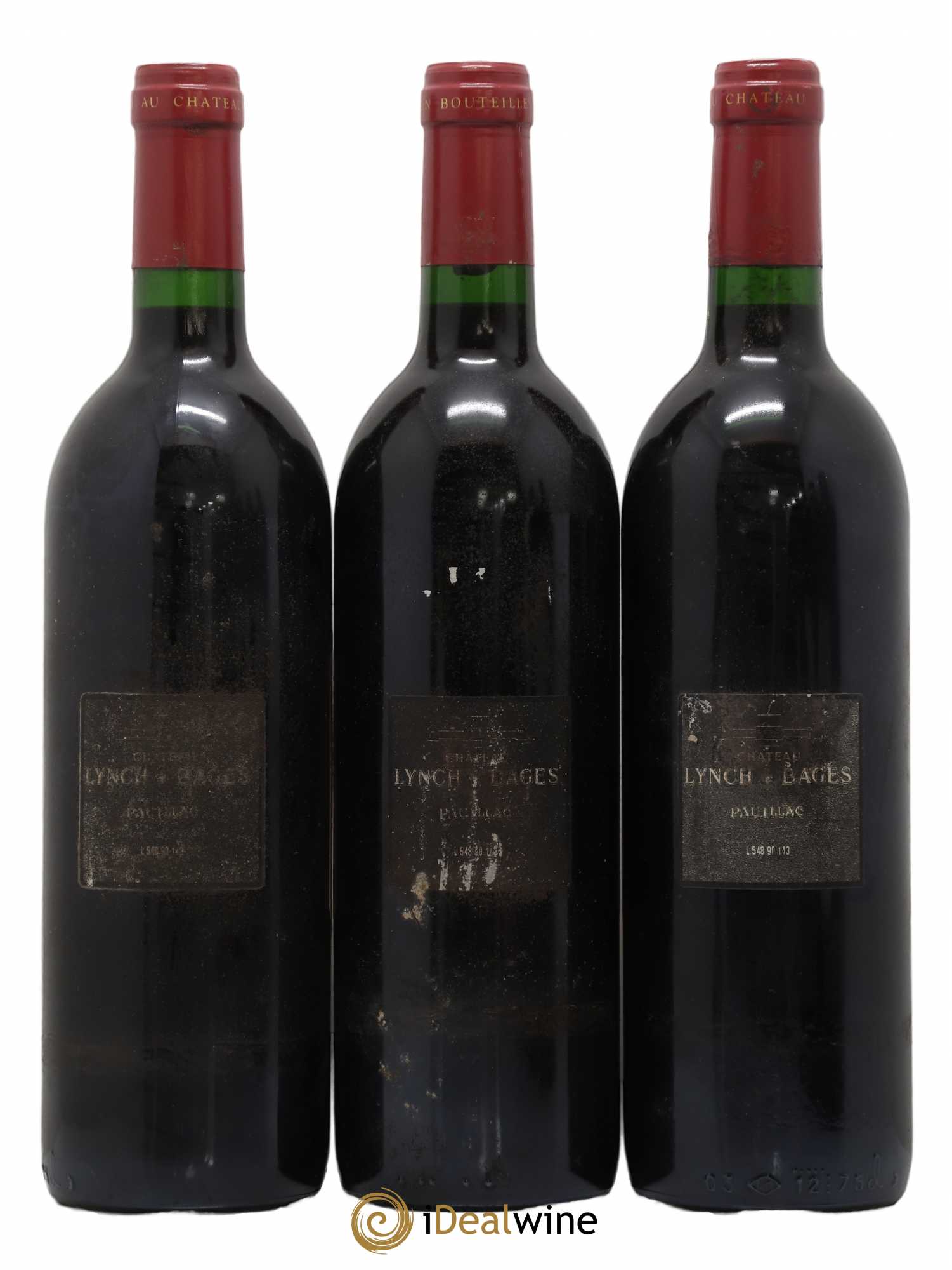 Château Lynch Bages 5ème Grand Cru Classé 1990 - Lot de 6 bouteilles - 2