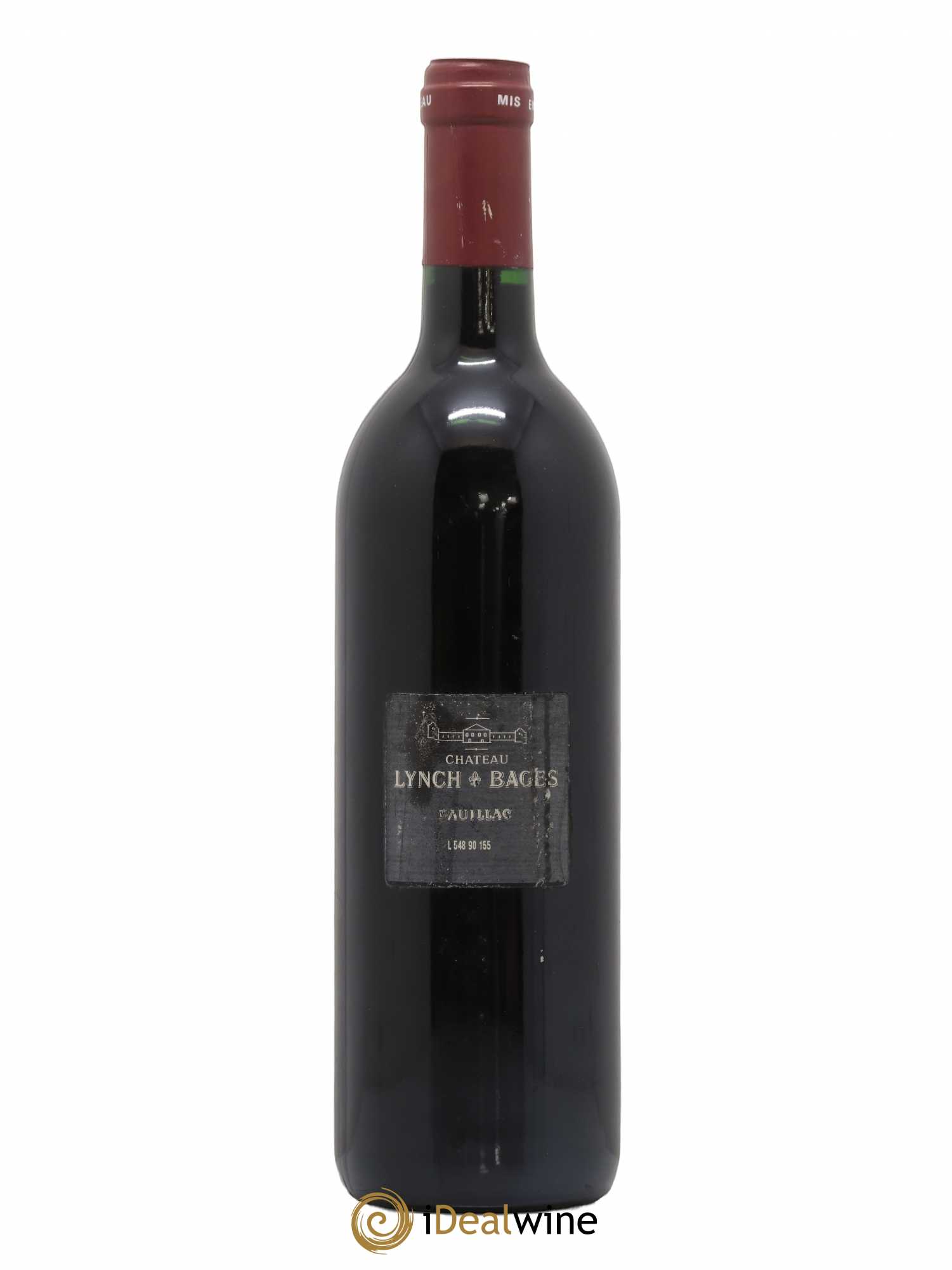 Château Lynch Bages 5ème Grand Cru Classé 1990 - Lot de 1 bouteille - 1