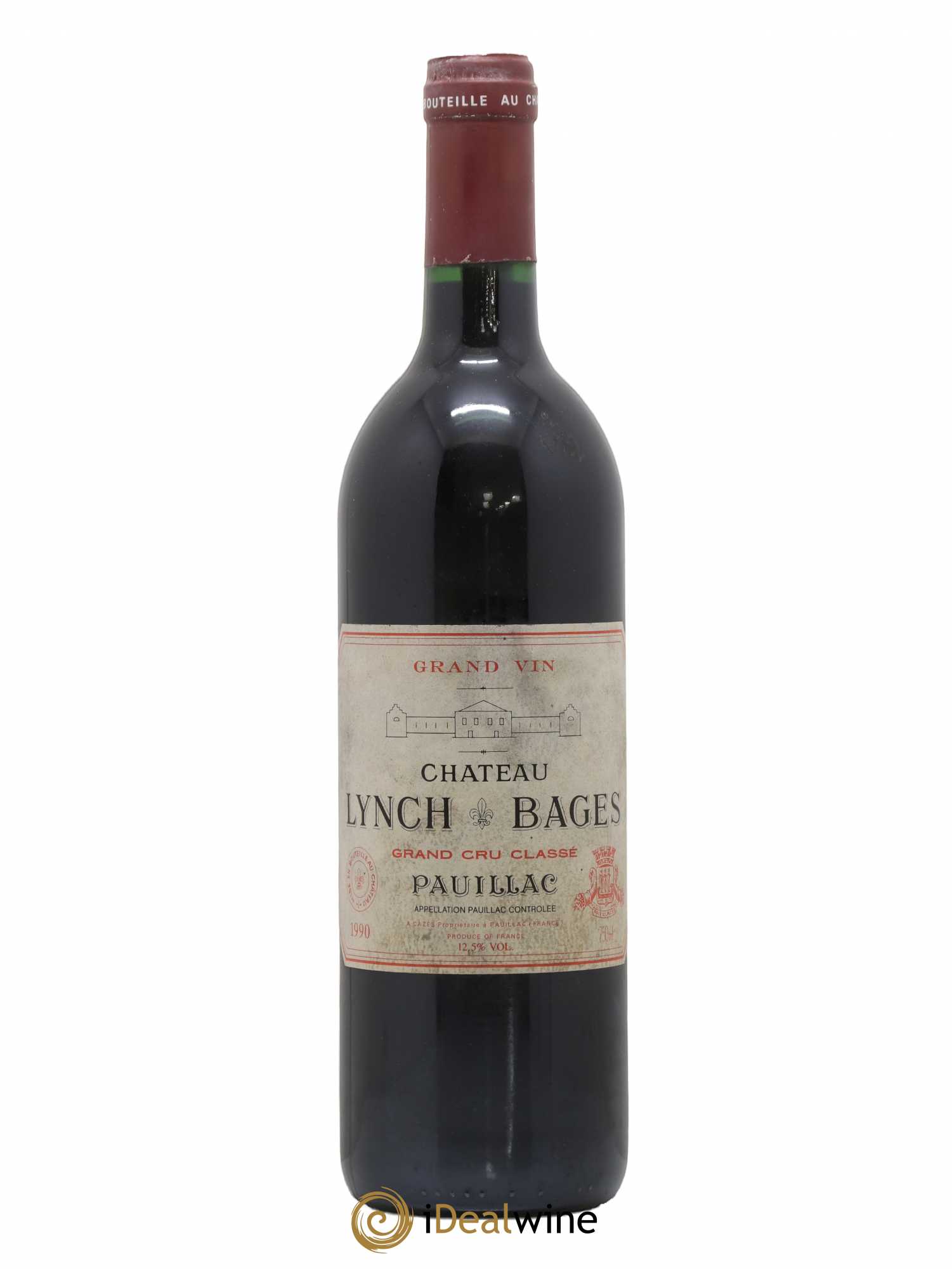 Château Lynch Bages 5ème Grand Cru Classé 1990 - Lot de 1 bouteille - 0