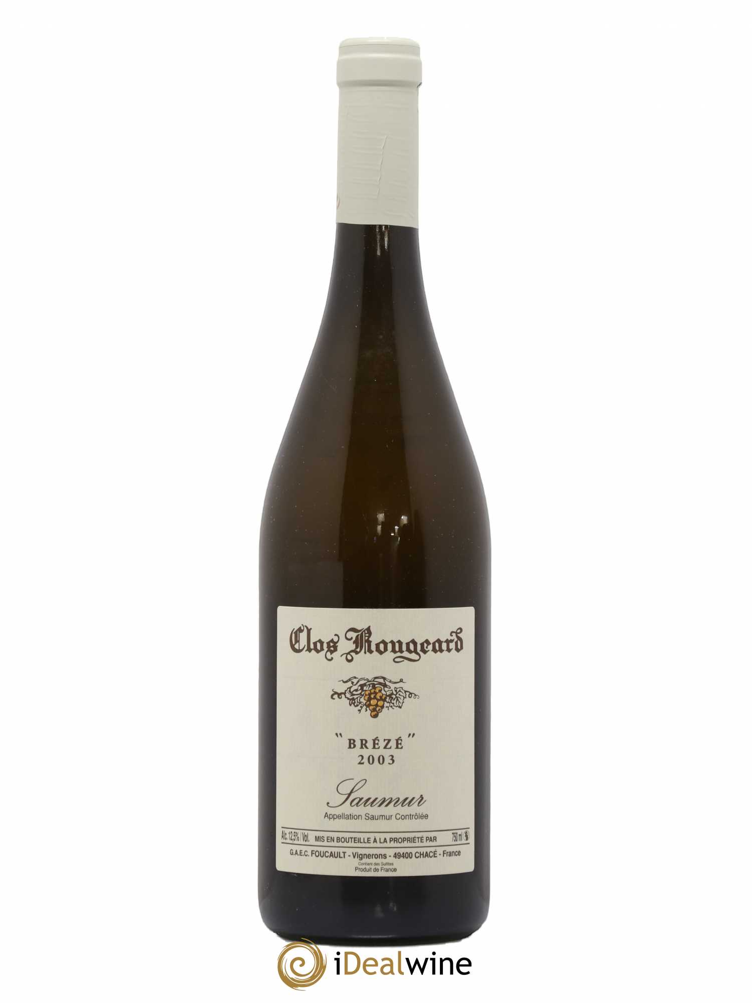 Saumur Brézé Clos Rougeard 2003 - Posten von 1 Flasche - 0