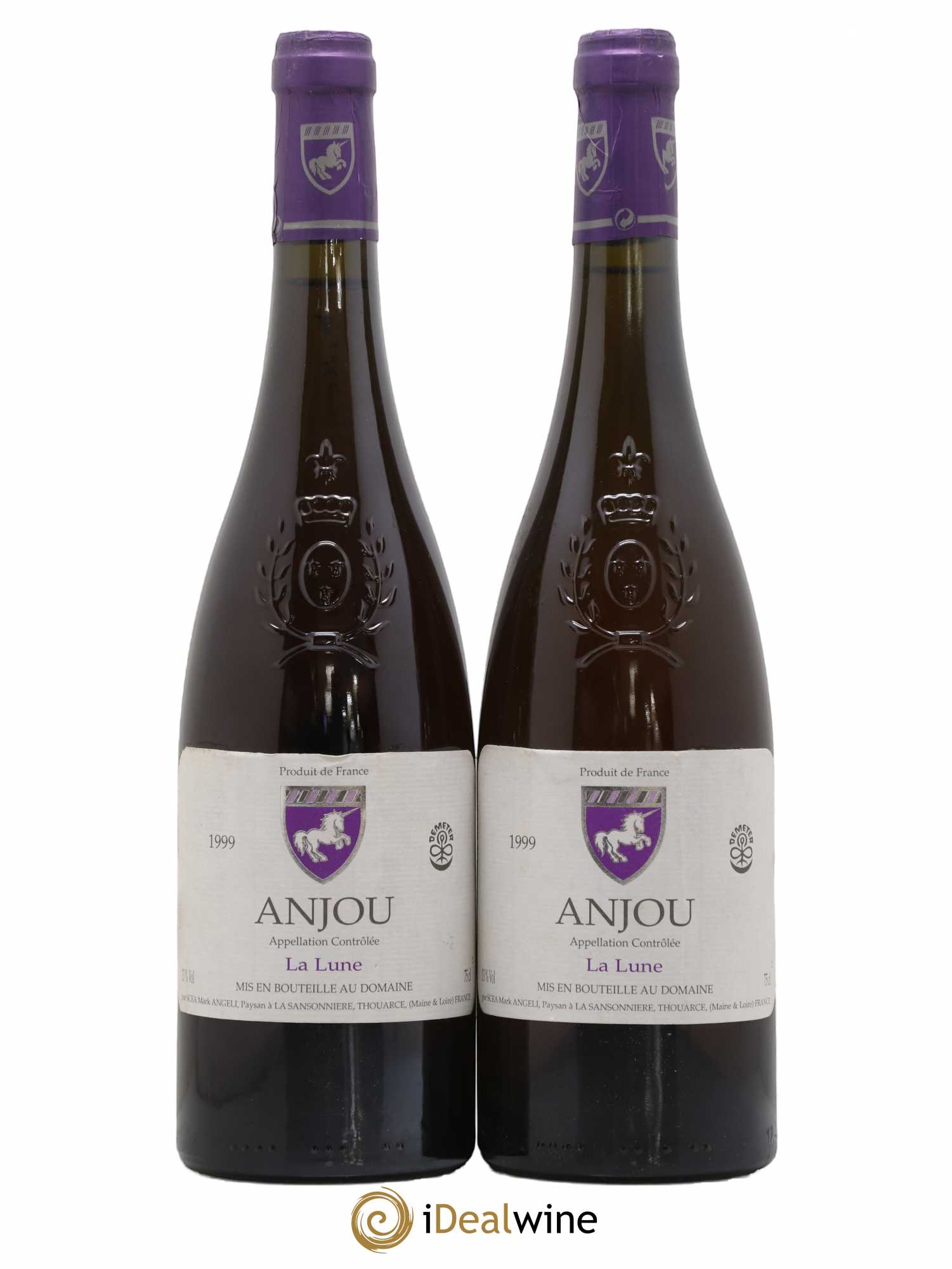 Vin de France La Lune Mark Angeli (Domaine) - Ferme de la Sansonnière 1999 - Lot de 2 bouteilles - 0