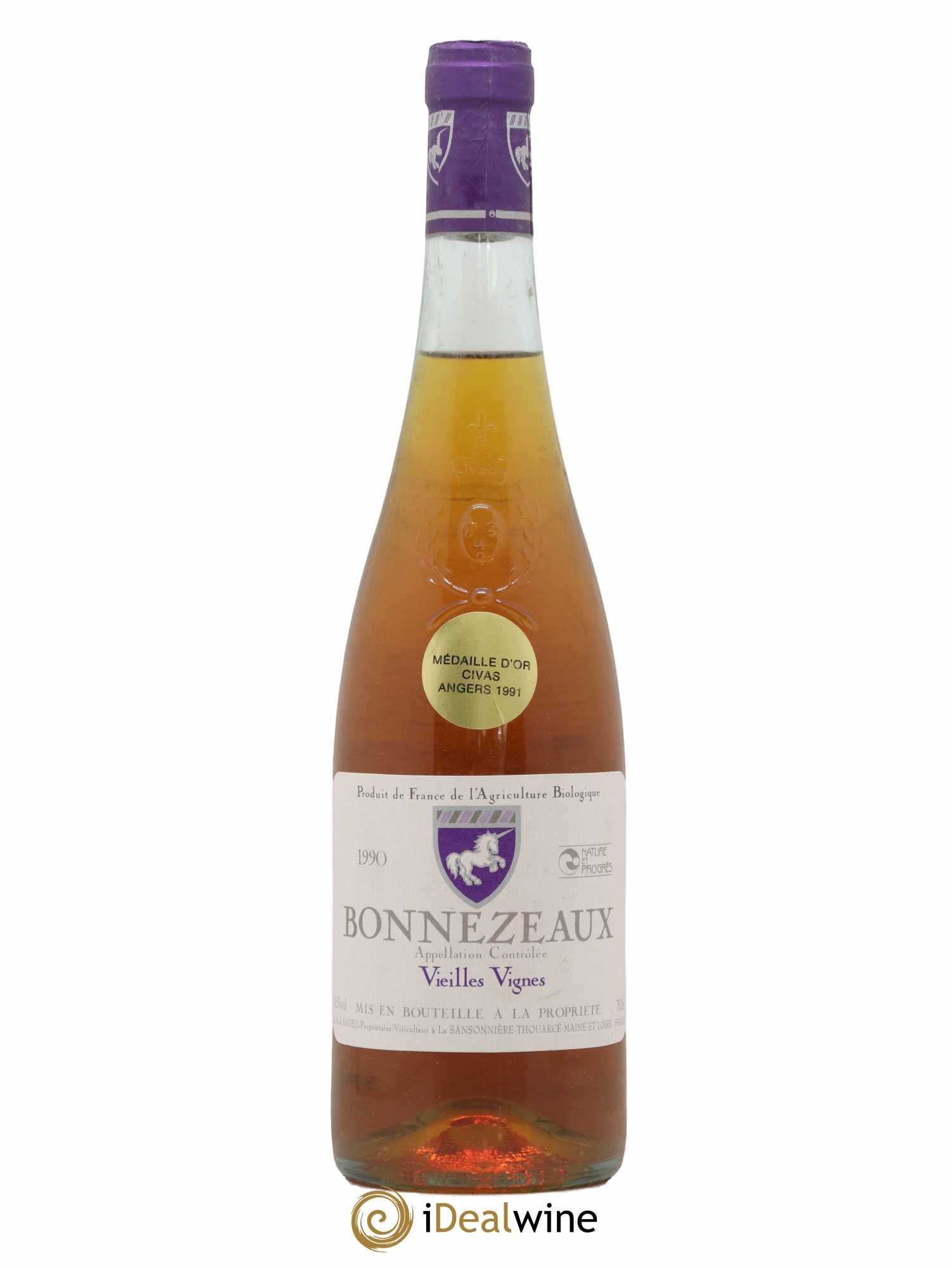 Bonnezeaux Vieilles Vignes Mark Angeli Ferme De La Sansonniere 1990 - Lotto di 1 bottiglia - 0