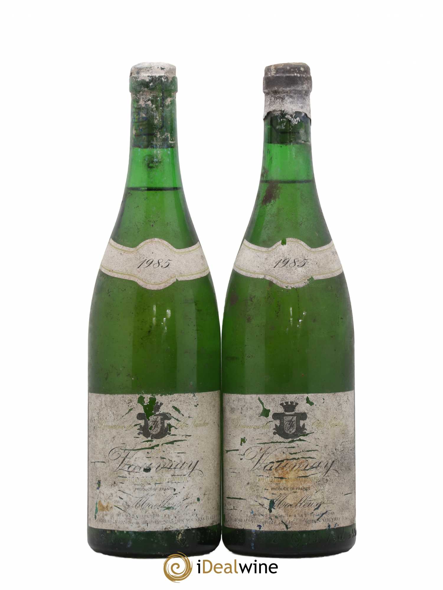 Vouvray Moelleux Clos Naudin - Philippe Foreau 1985 - Lotto di 2 bottiglie - 0