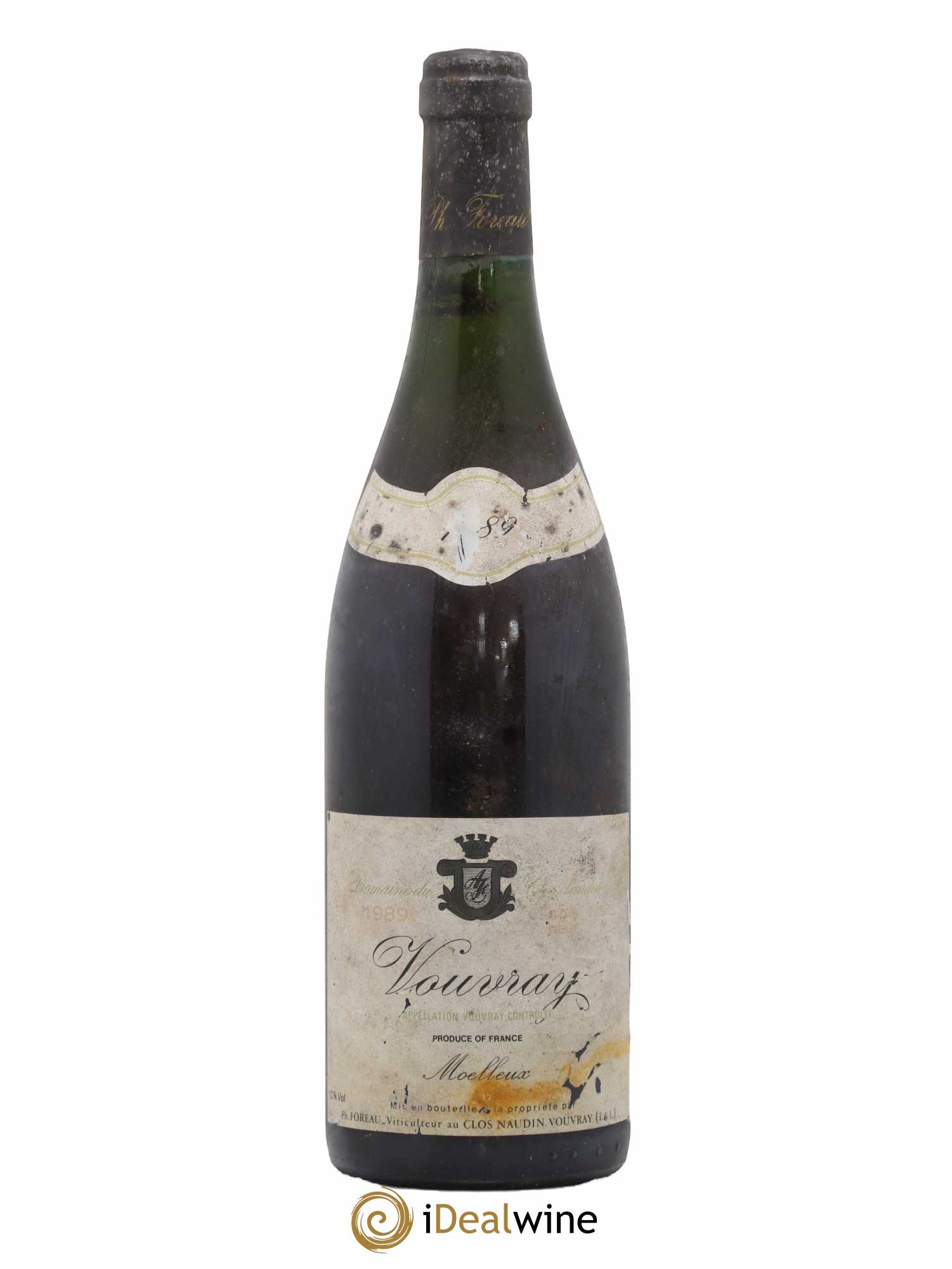 Vouvray Moelleux Clos Naudin - Philippe Foreau 1989 - Lotto di 1 bottiglia - 0