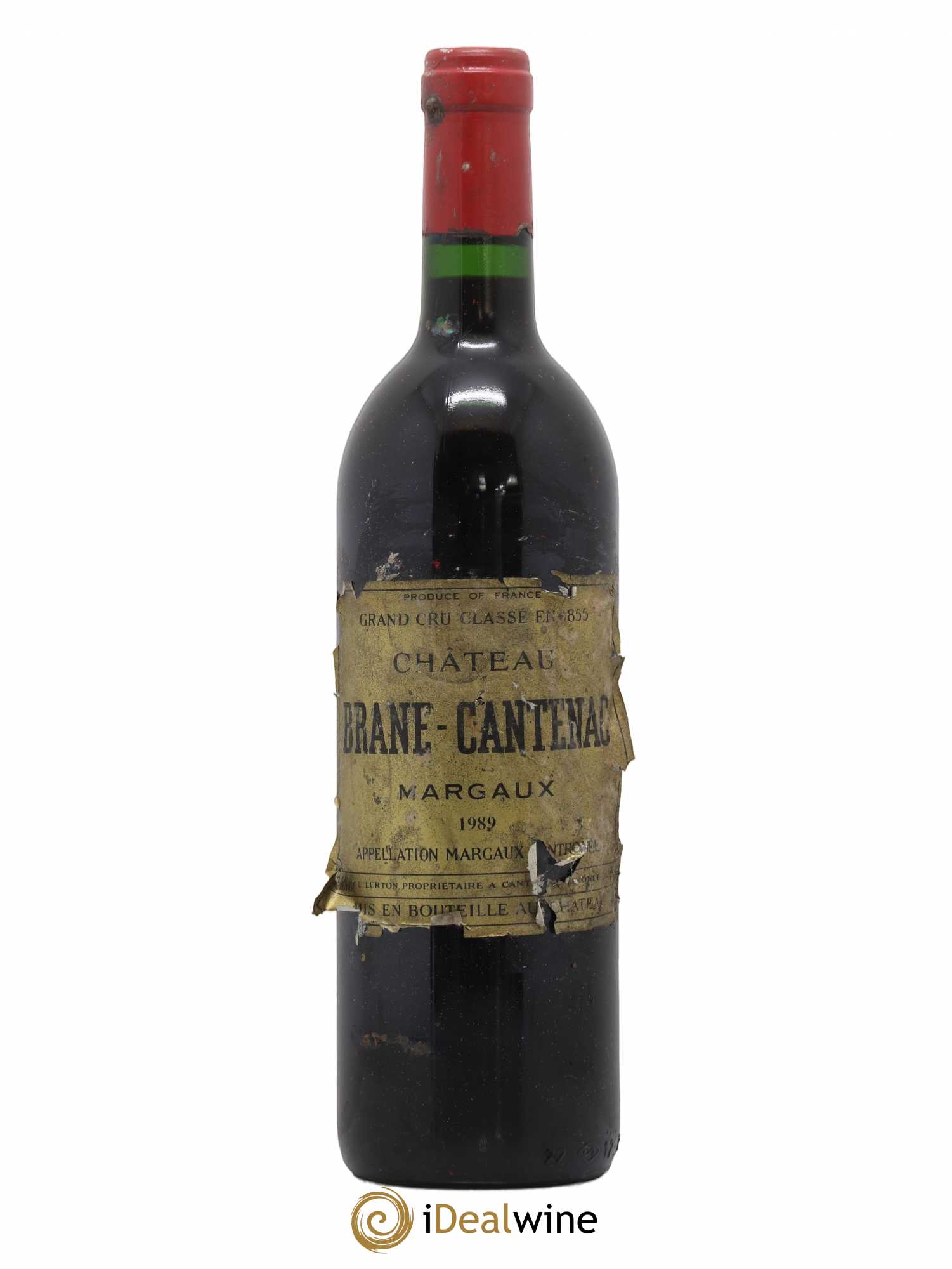 Château Brane Cantenac 2ème Grand Cru Classé 1989 - Lot de 1 bouteille - 0