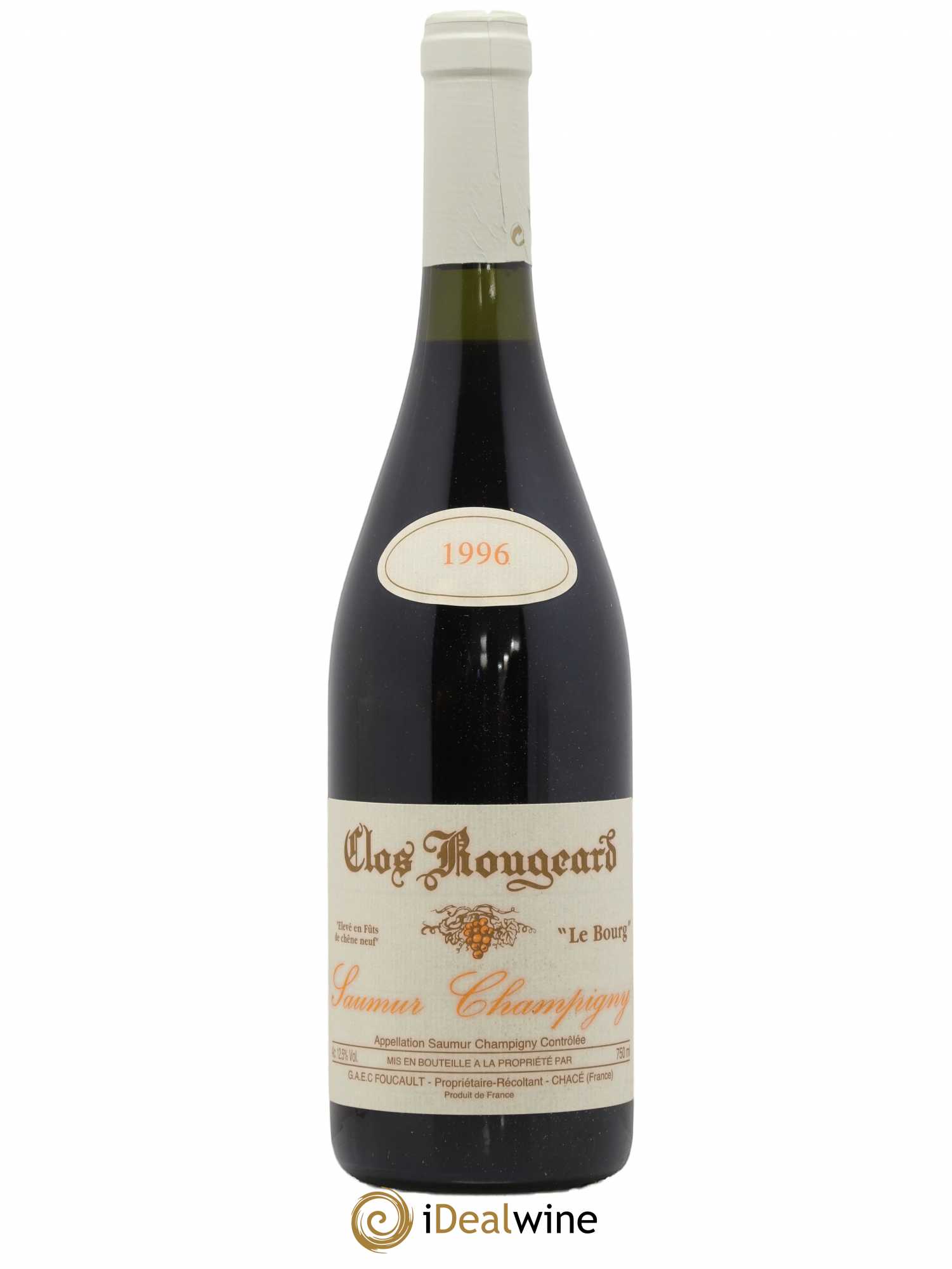 Saumur-Champigny Le Bourg Clos Rougeard 1996 - Lot de 1 bouteille - 0