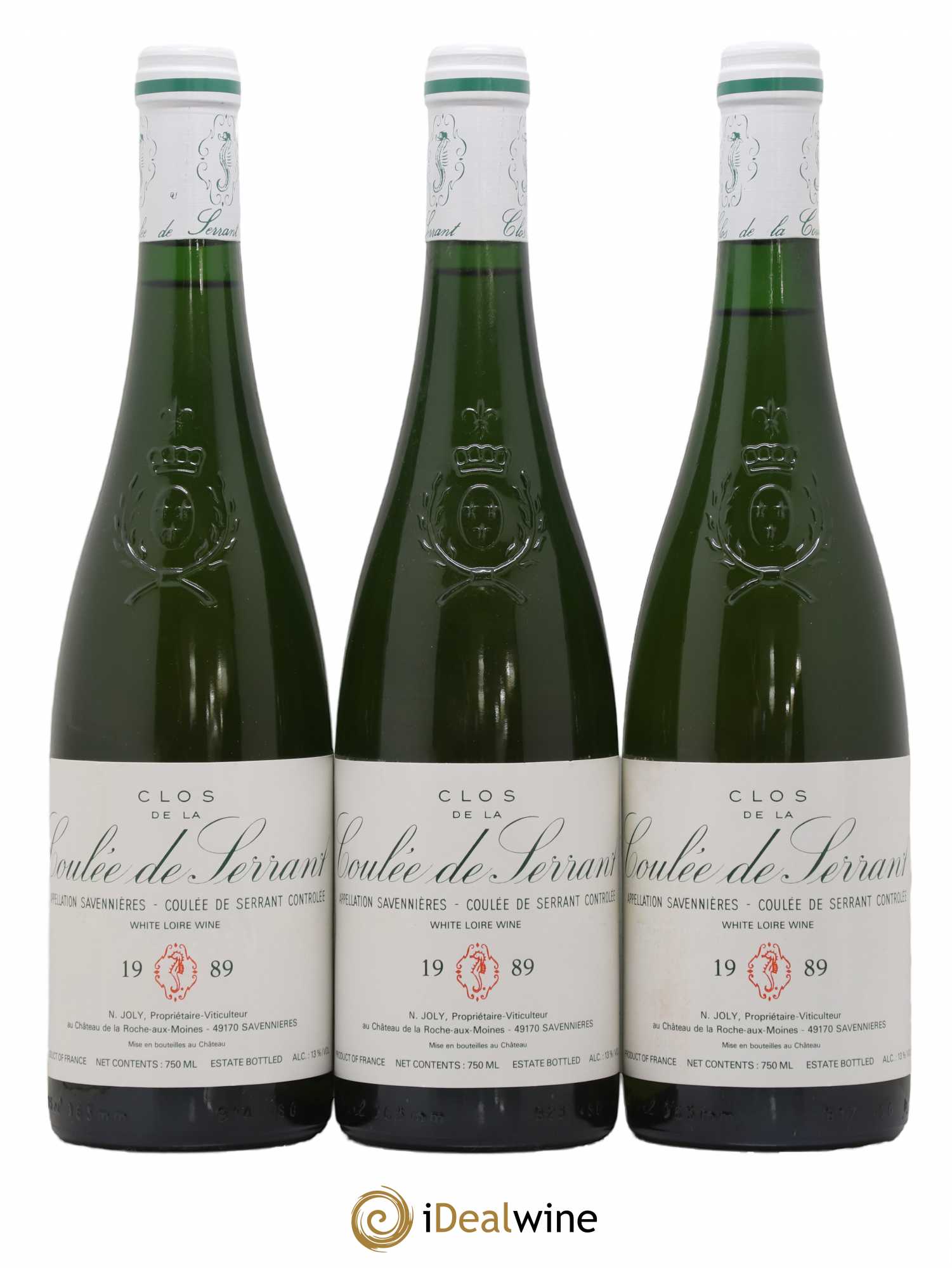 Savennières Clos de la Coulée de Serrant Vignobles de la Coulée de Serrant - Nicolas Joly 1989 - Lot de 12 bouteilles - 4