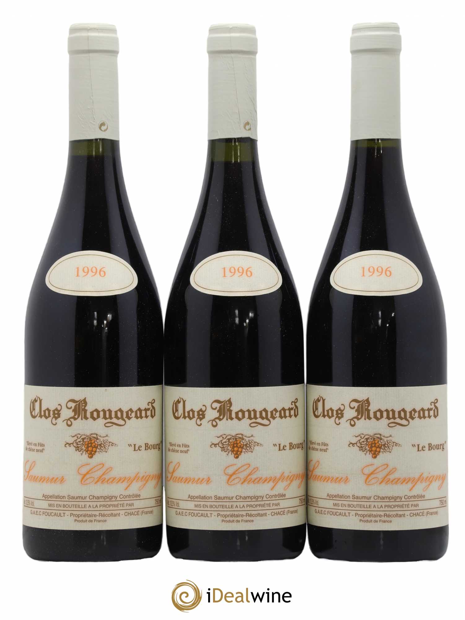Saumur-Champigny Le Bourg Clos Rougeard 1996 - Lot de 12 bouteilles - 3