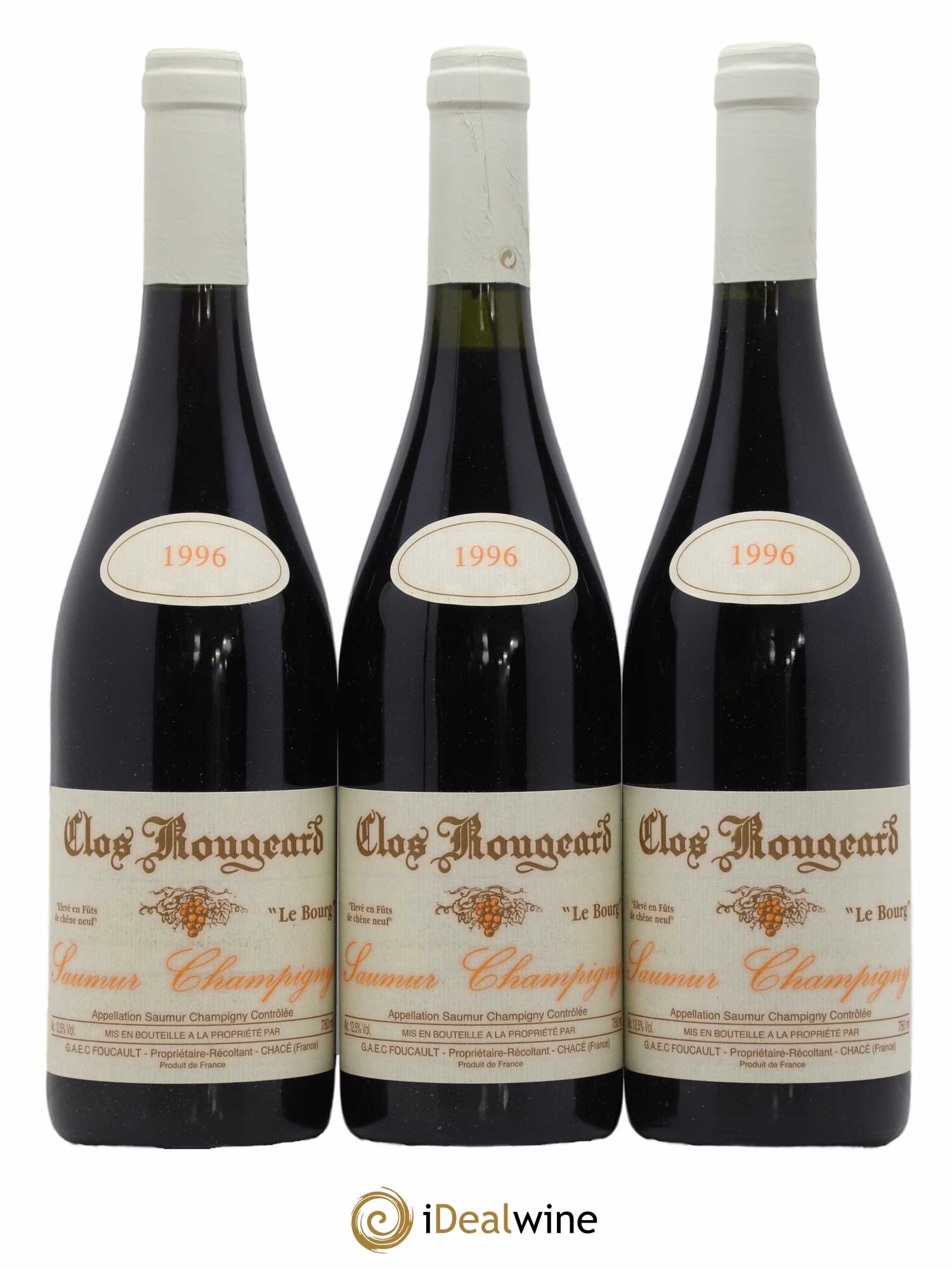Saumur-Champigny Le Bourg Clos Rougeard 1996 - Lot de 12 bouteilles - 5