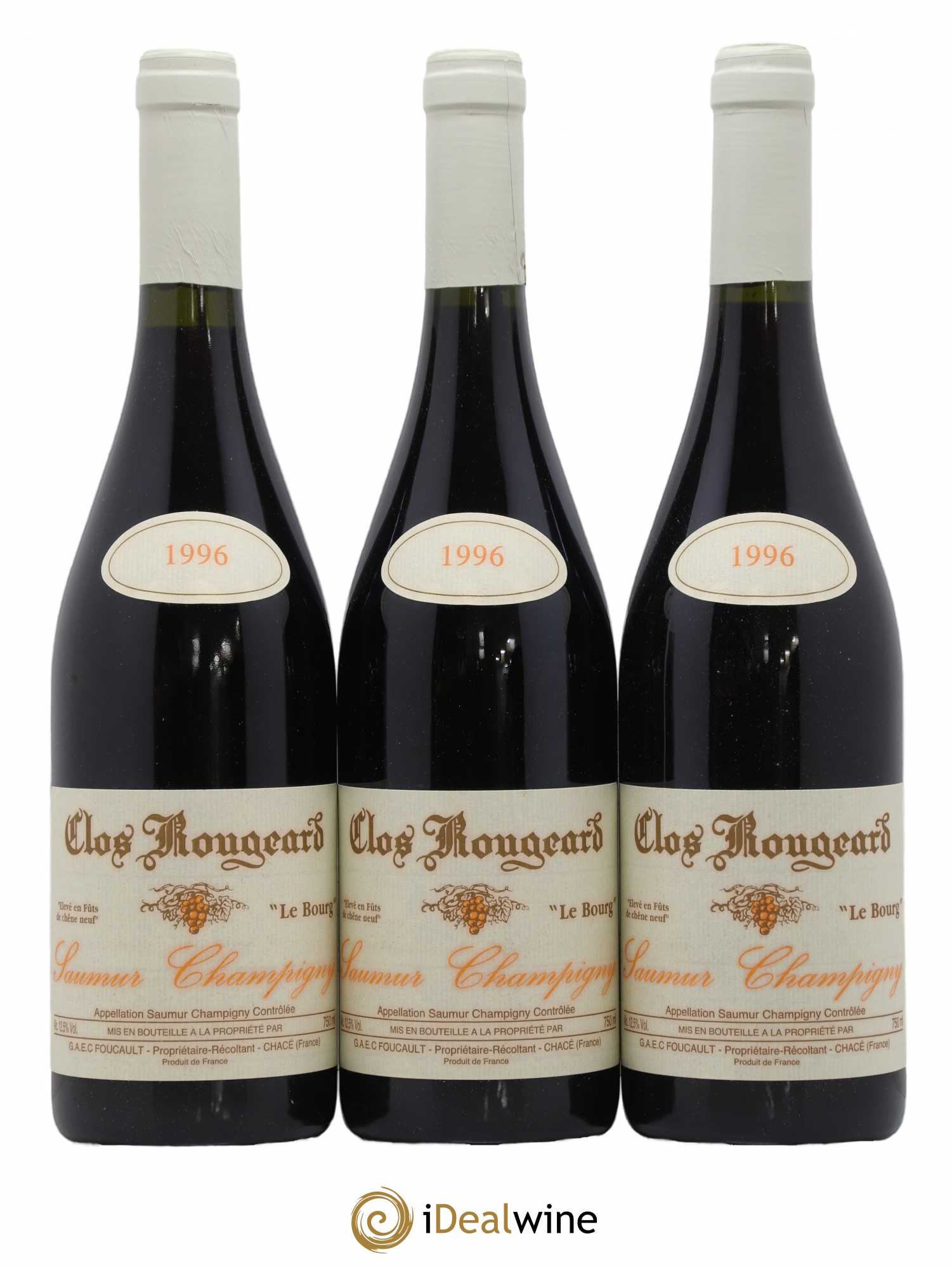 Saumur-Champigny Le Bourg Clos Rougeard 1996 - Lot de 12 bouteilles - 7