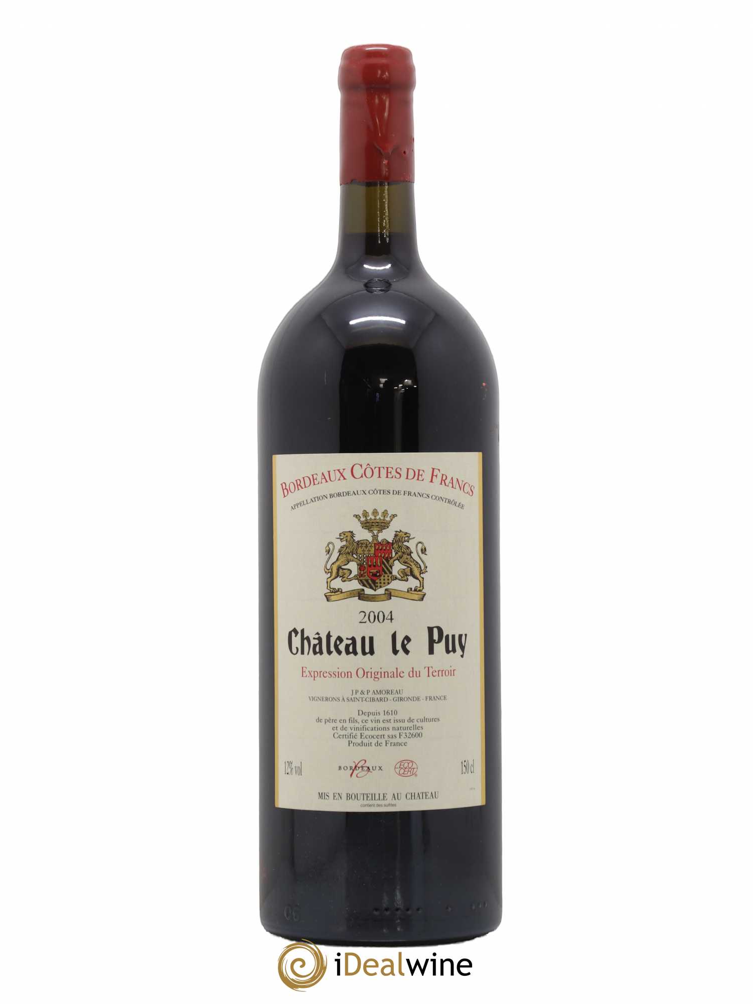 Château Le Puy 2004 - Lot de 1 magnum - 0