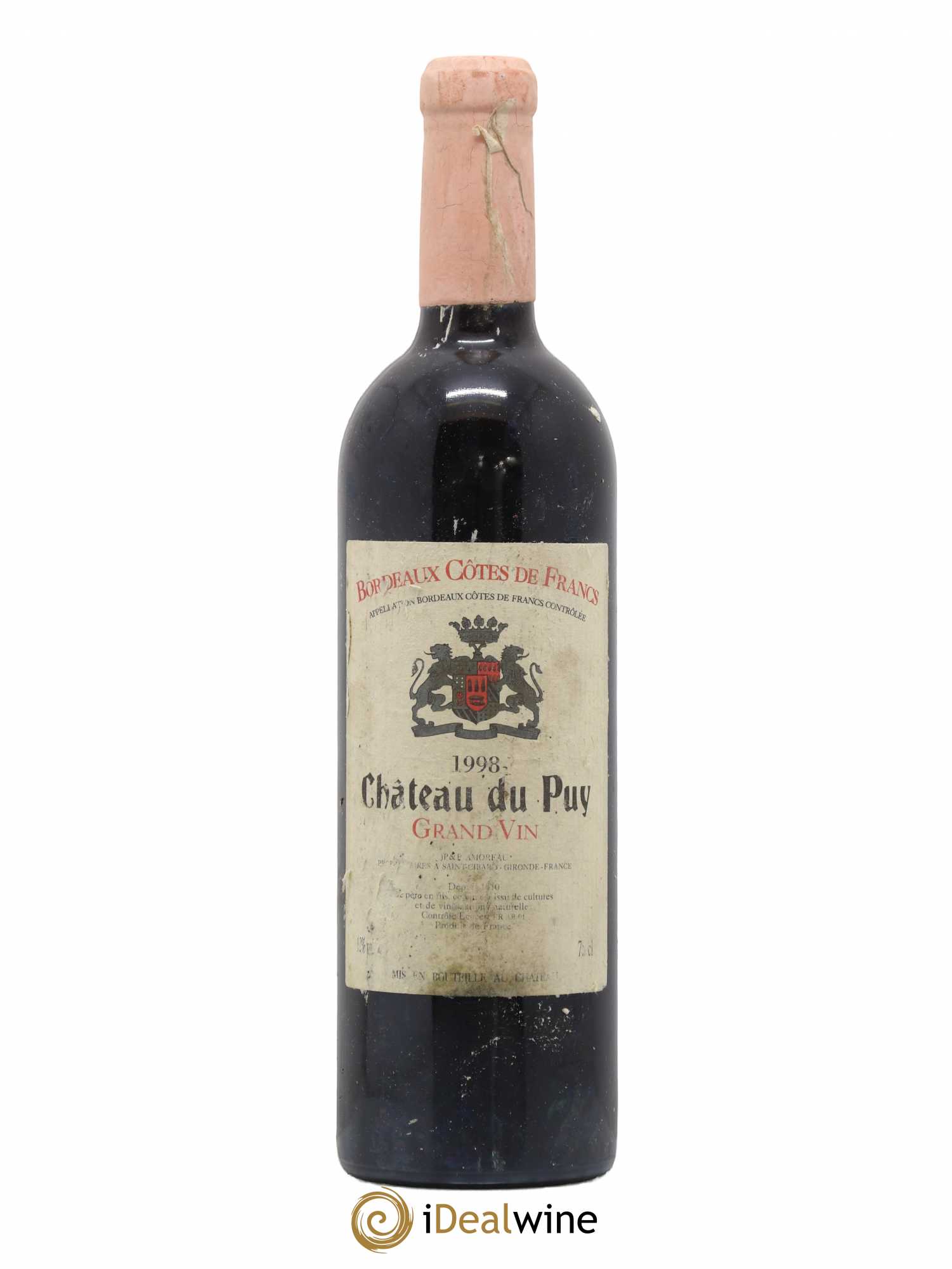 Château Le Puy 1998 - Lot de 1 bouteille - 0